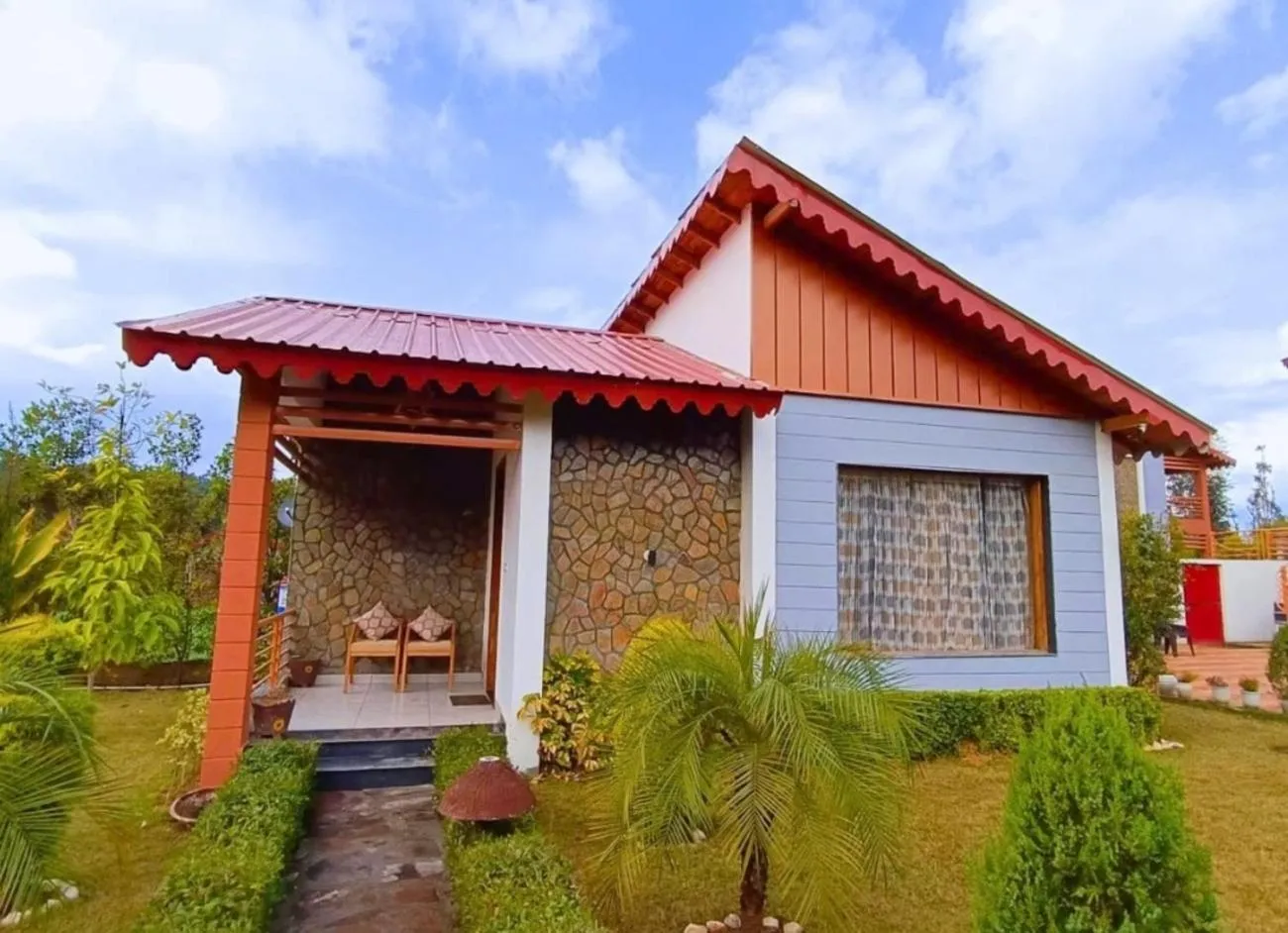 Property building in KK Jungle View Resort - Jim Corbett