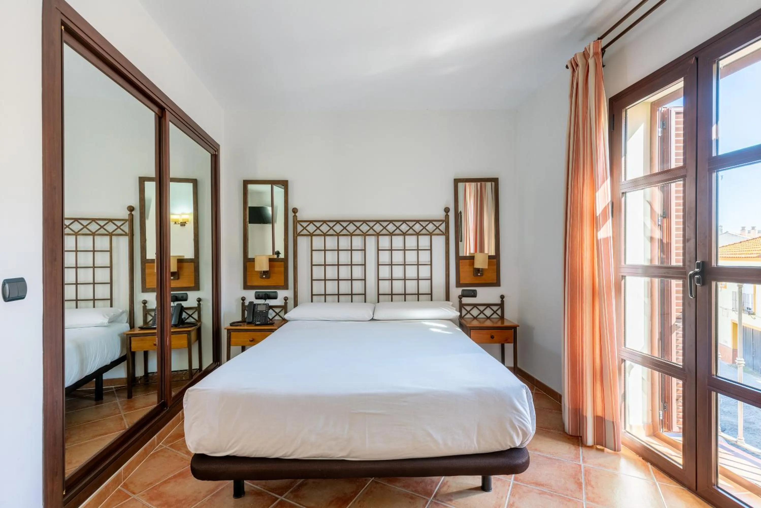 Bed in HOTEL HACIENDA SANTA BARBARA