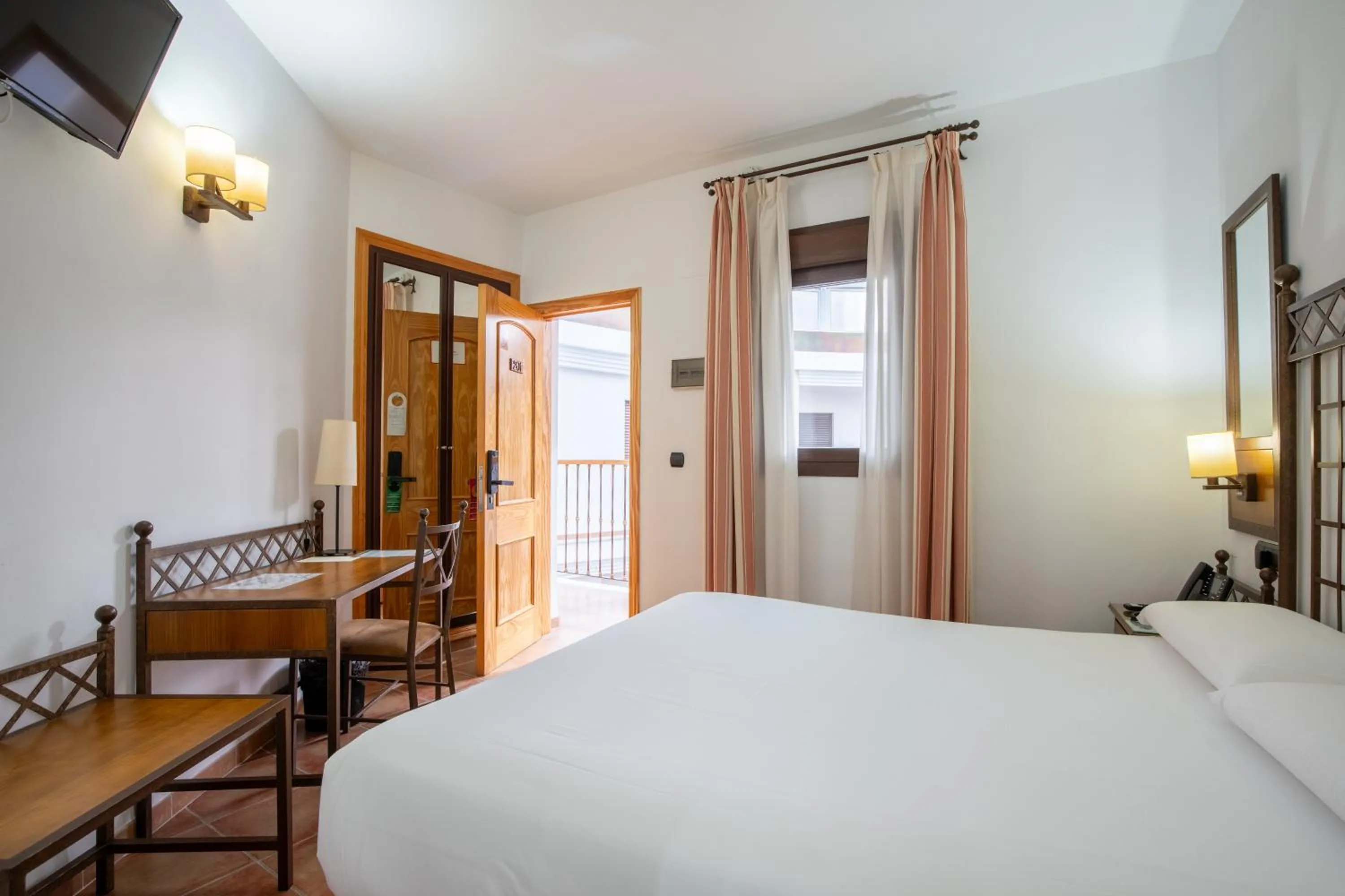 Photo of the whole room, Bed in HOTEL HACIENDA SANTA BARBARA