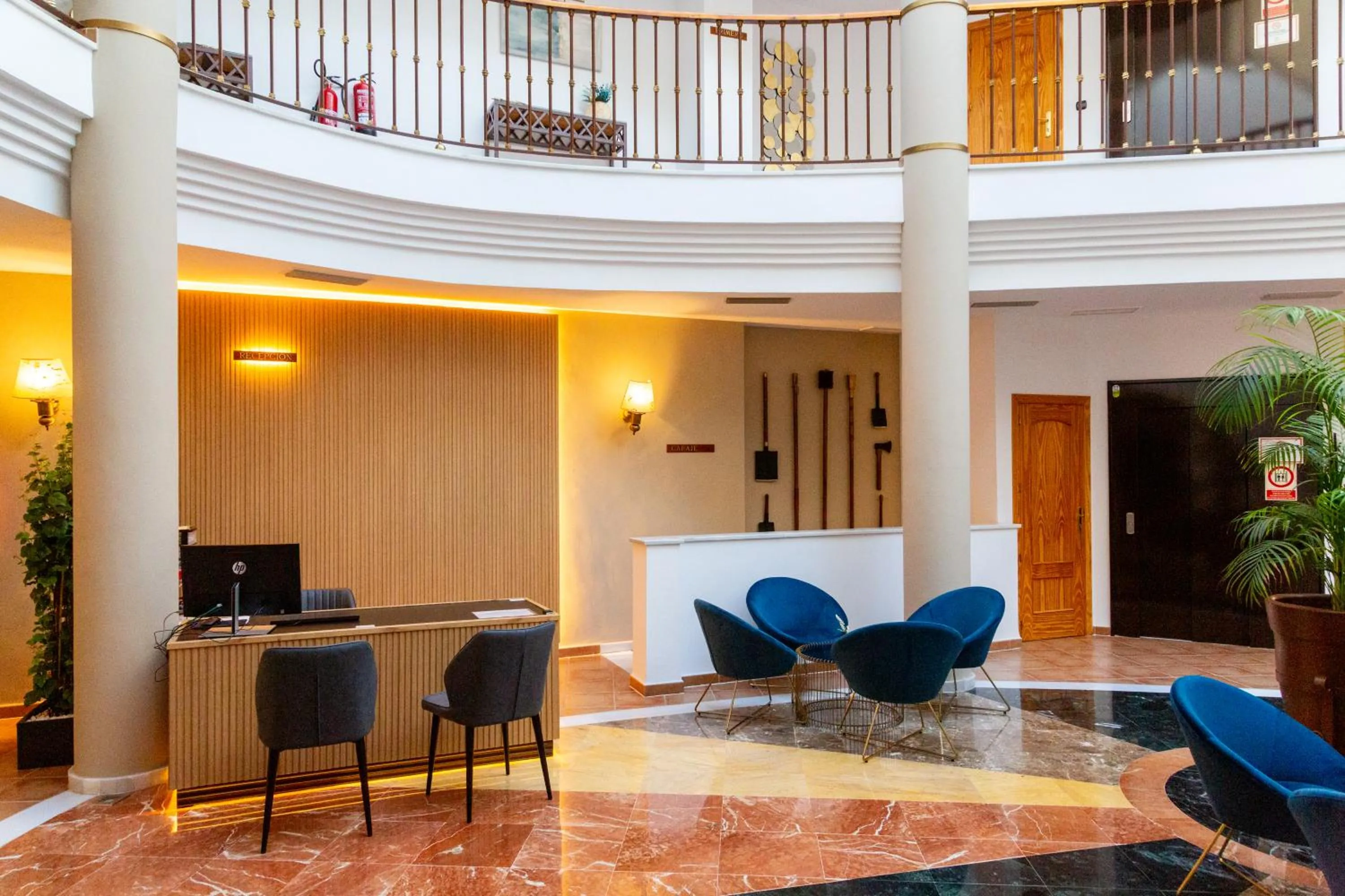 Lobby or reception in HOTEL HACIENDA SANTA BARBARA