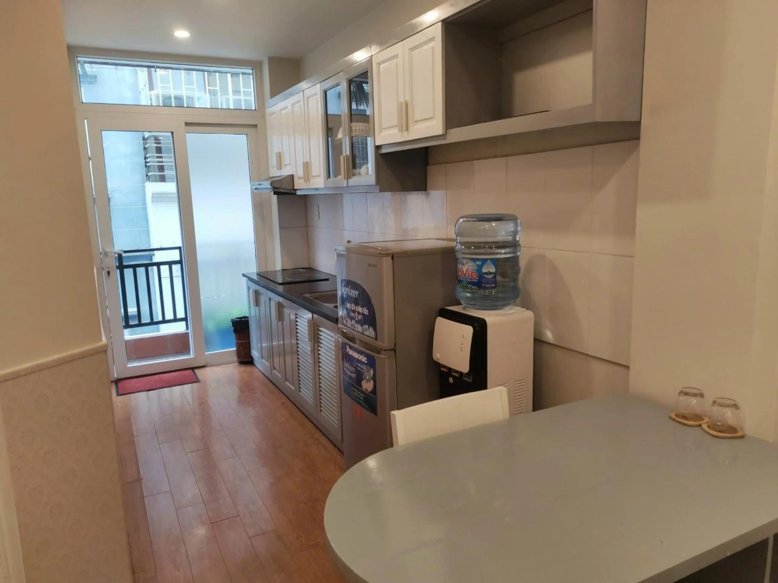 Kitchen or kitchenette in Ruby Serviced Apartment Phan Ke Binh