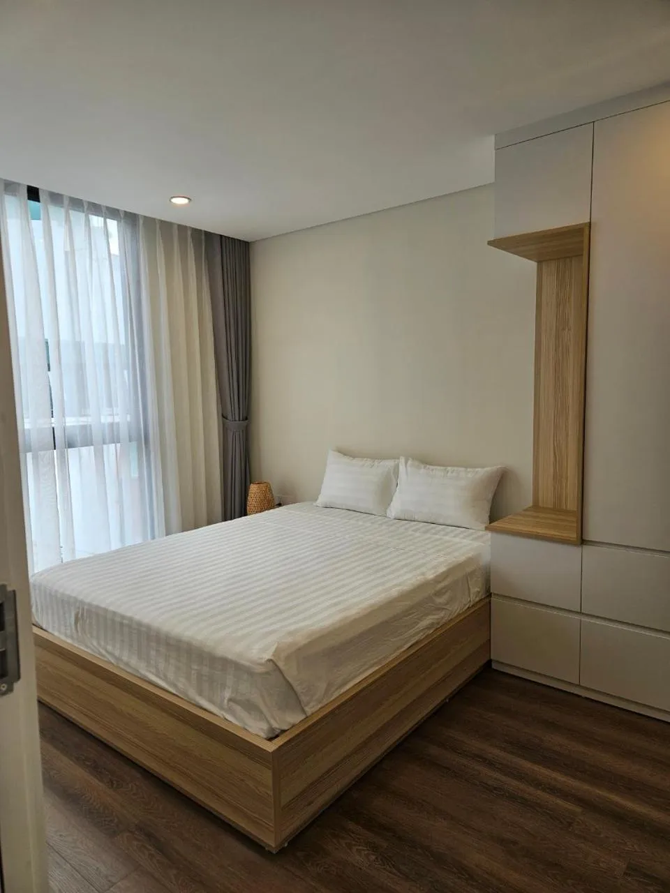 Bedroom, Bed in Ruby Serviced Apartment Phan Ke Binh