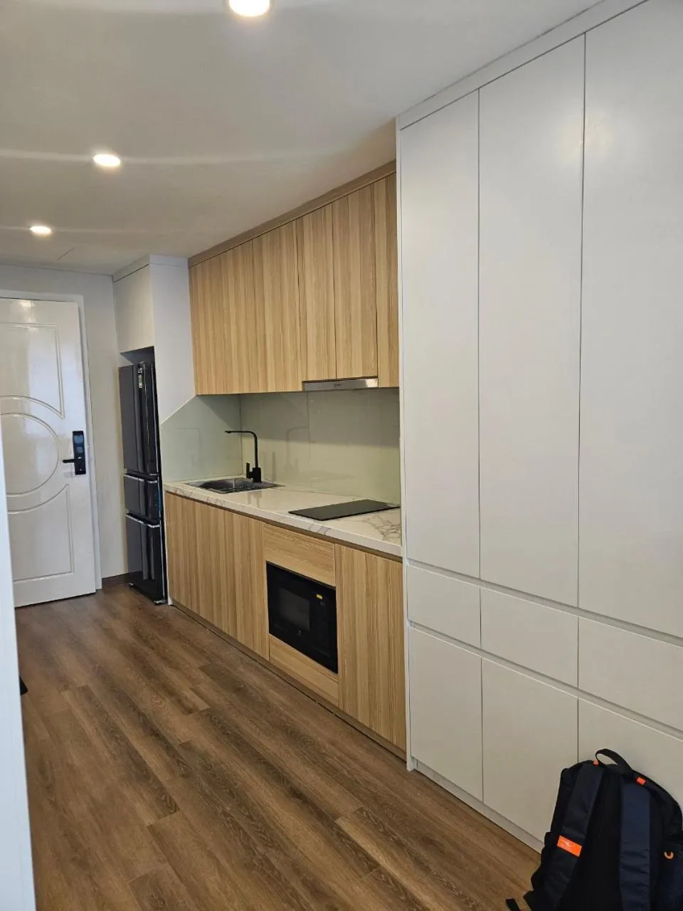 Kitchen or kitchenette in Ruby Serviced Apartment Phan Ke Binh