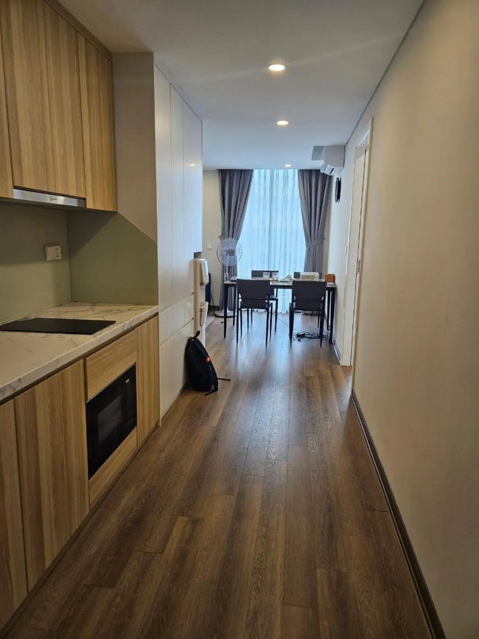 Kitchen or kitchenette in Ruby Serviced Apartment Phan Ke Binh