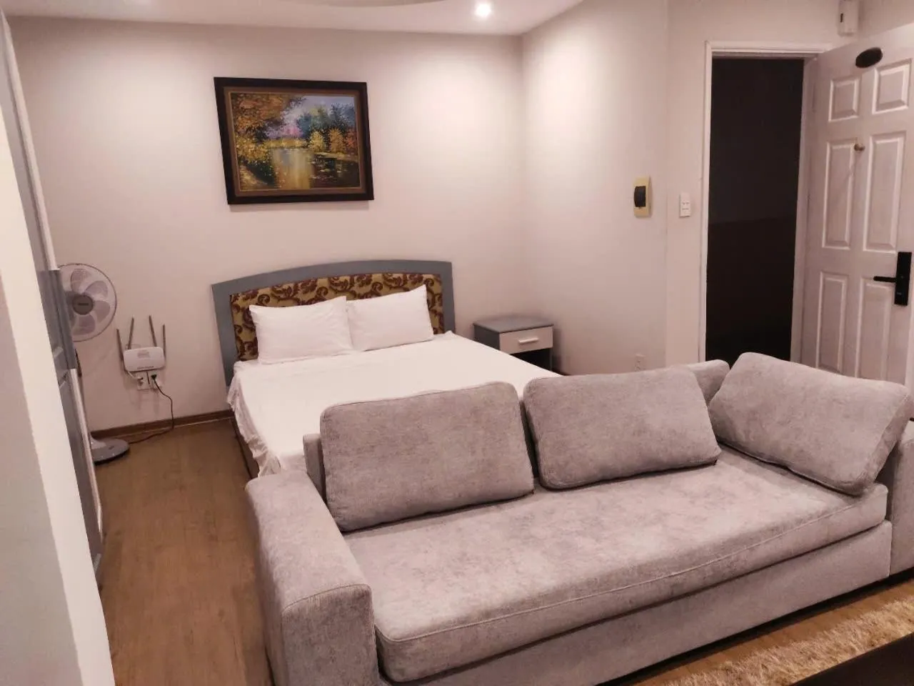Bed in Ruby Serviced Apartment Phan Ke Binh