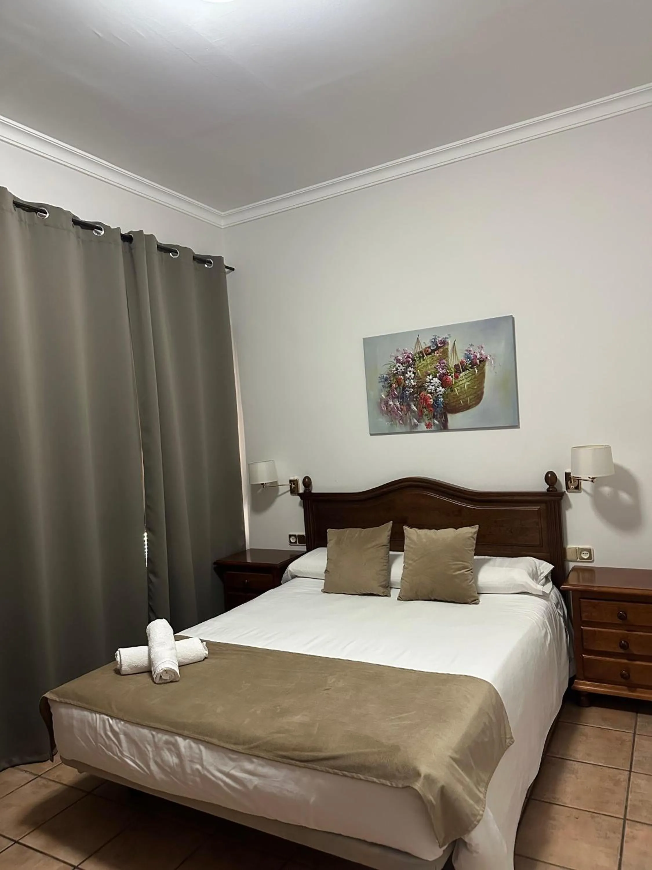 Bed in Hotel El Mirador