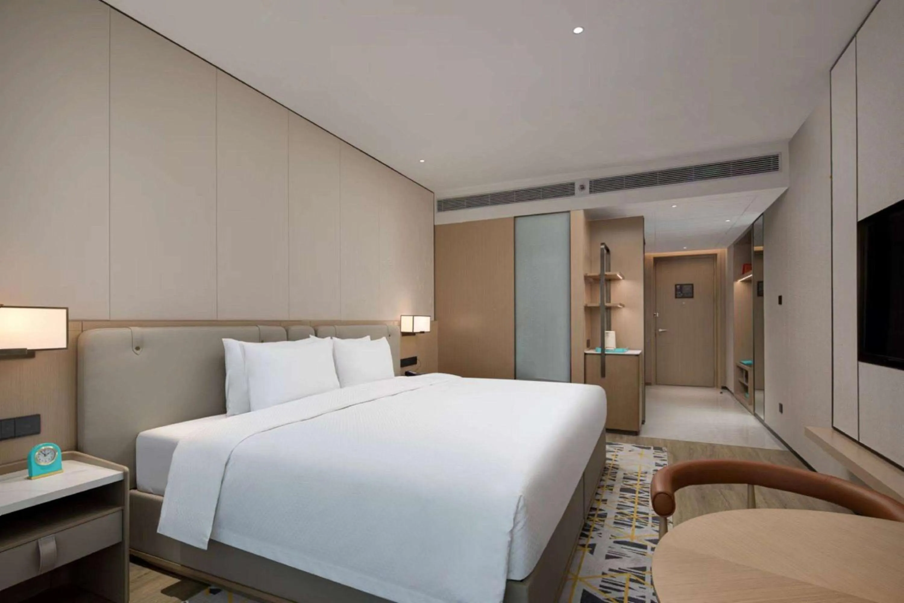 Photo of the whole room, Bed in Wyndham Changzhou Xinbei