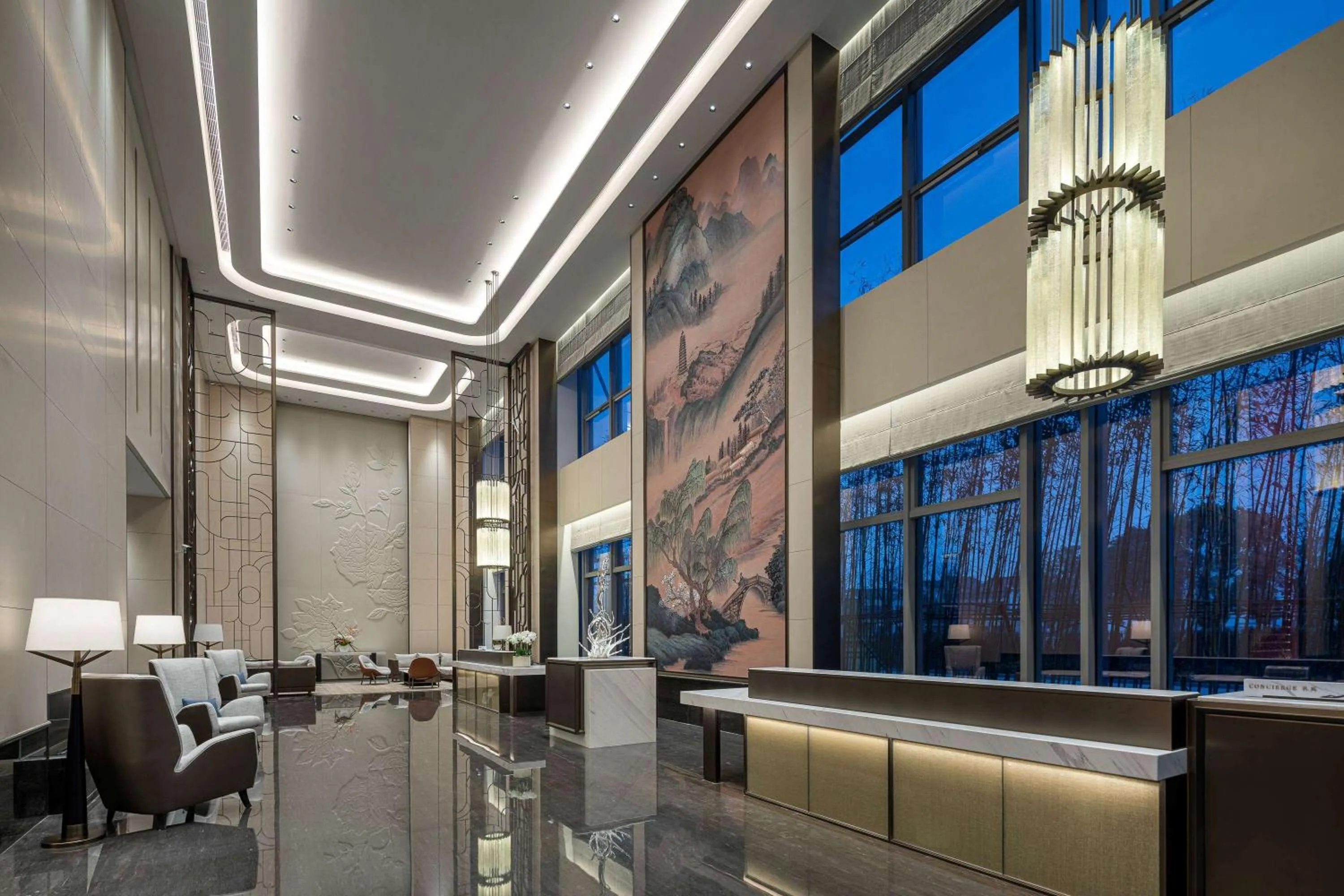 Lobby or reception in Wyndham Changzhou Xinbei