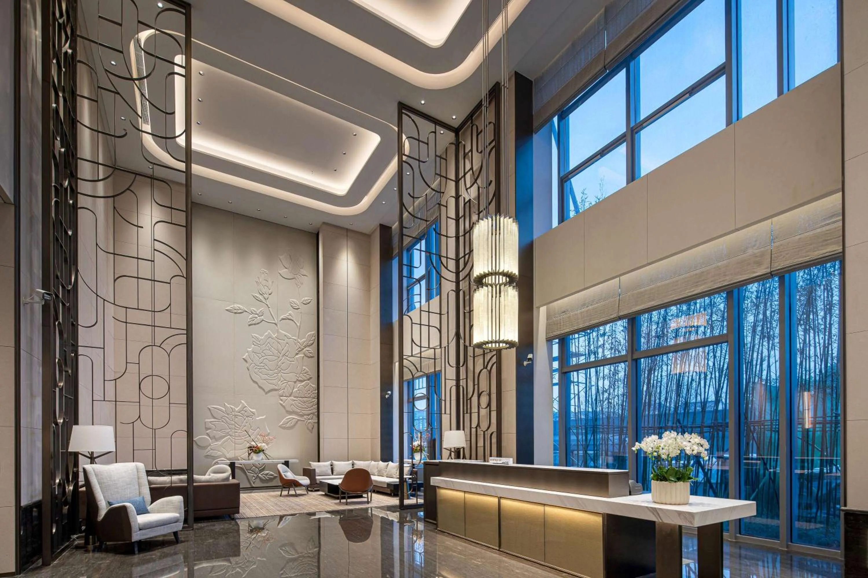 Lobby or reception in Wyndham Changzhou Xinbei