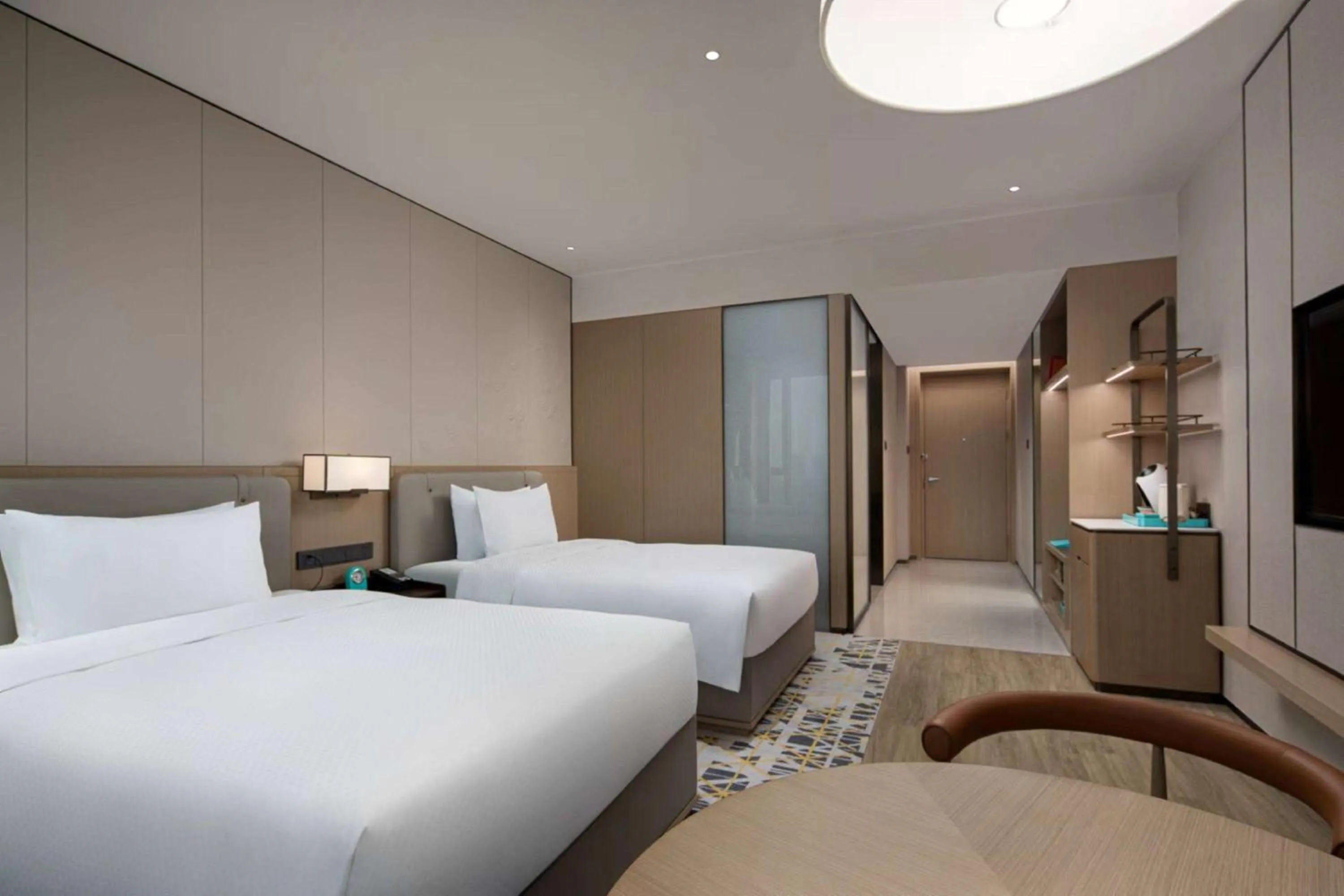 Photo of the whole room, Bed in Wyndham Changzhou Xinbei