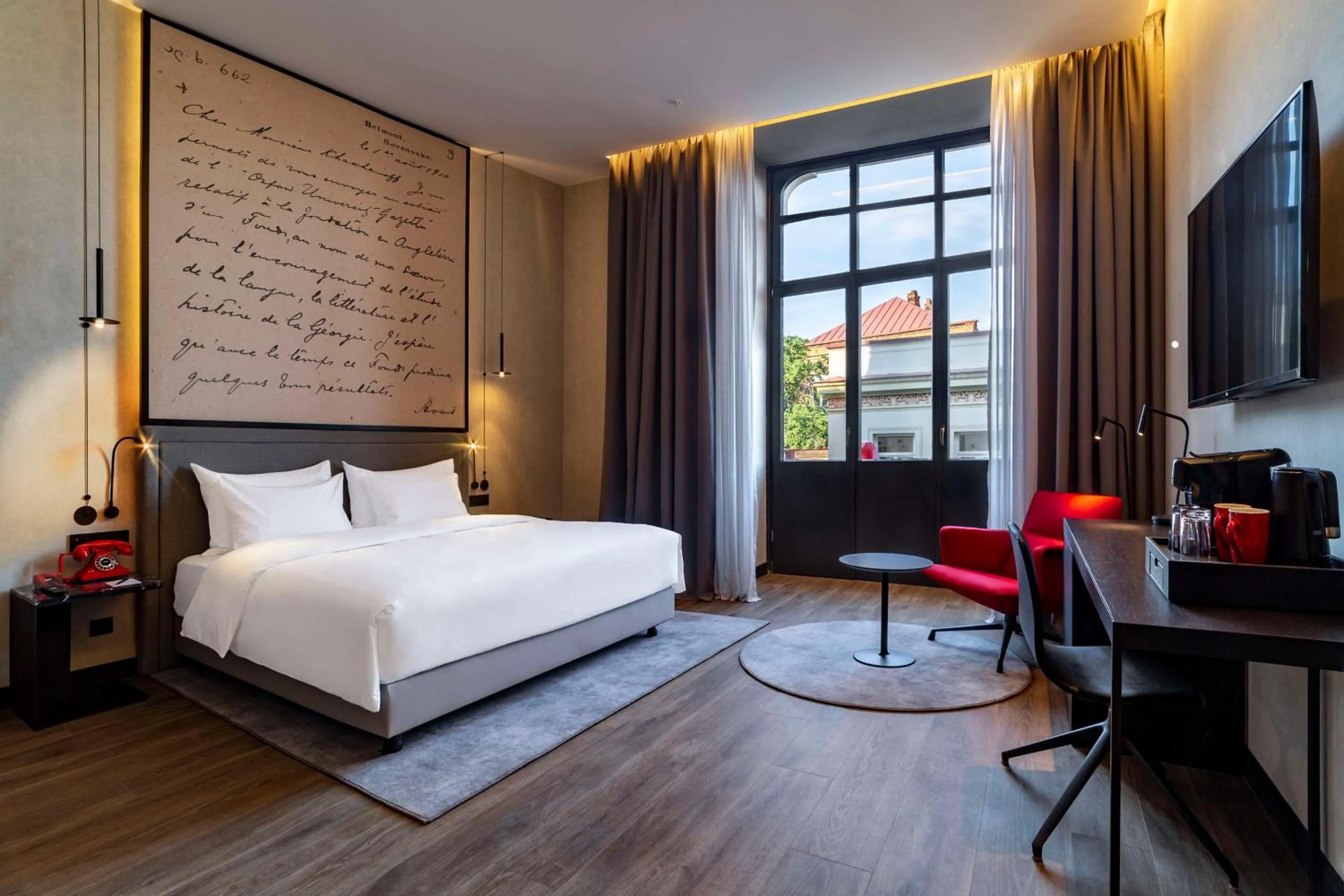 Photo of the whole room, Bed in Radisson RED Tbilisi