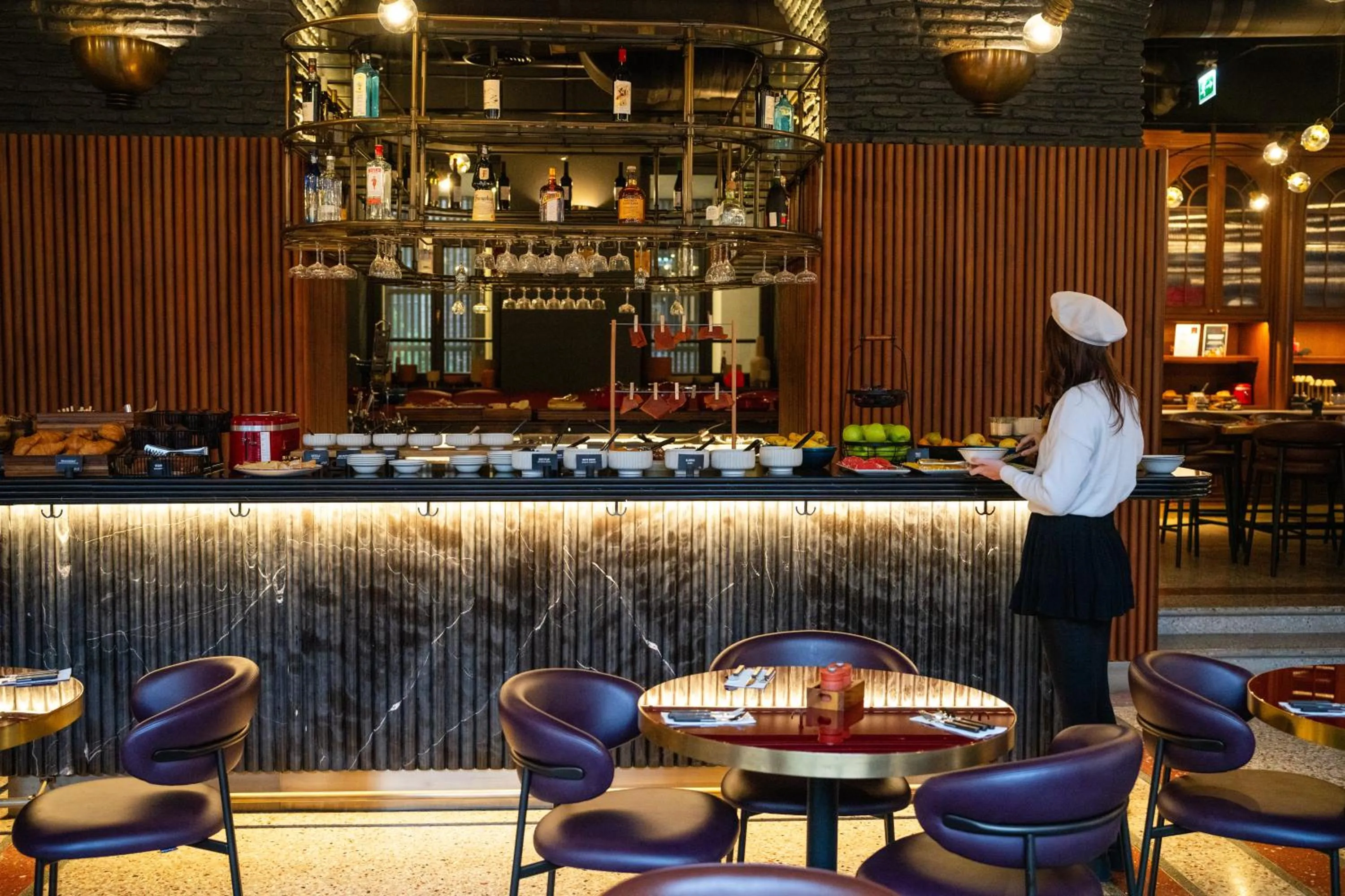 Breakfast in Radisson RED Tbilisi