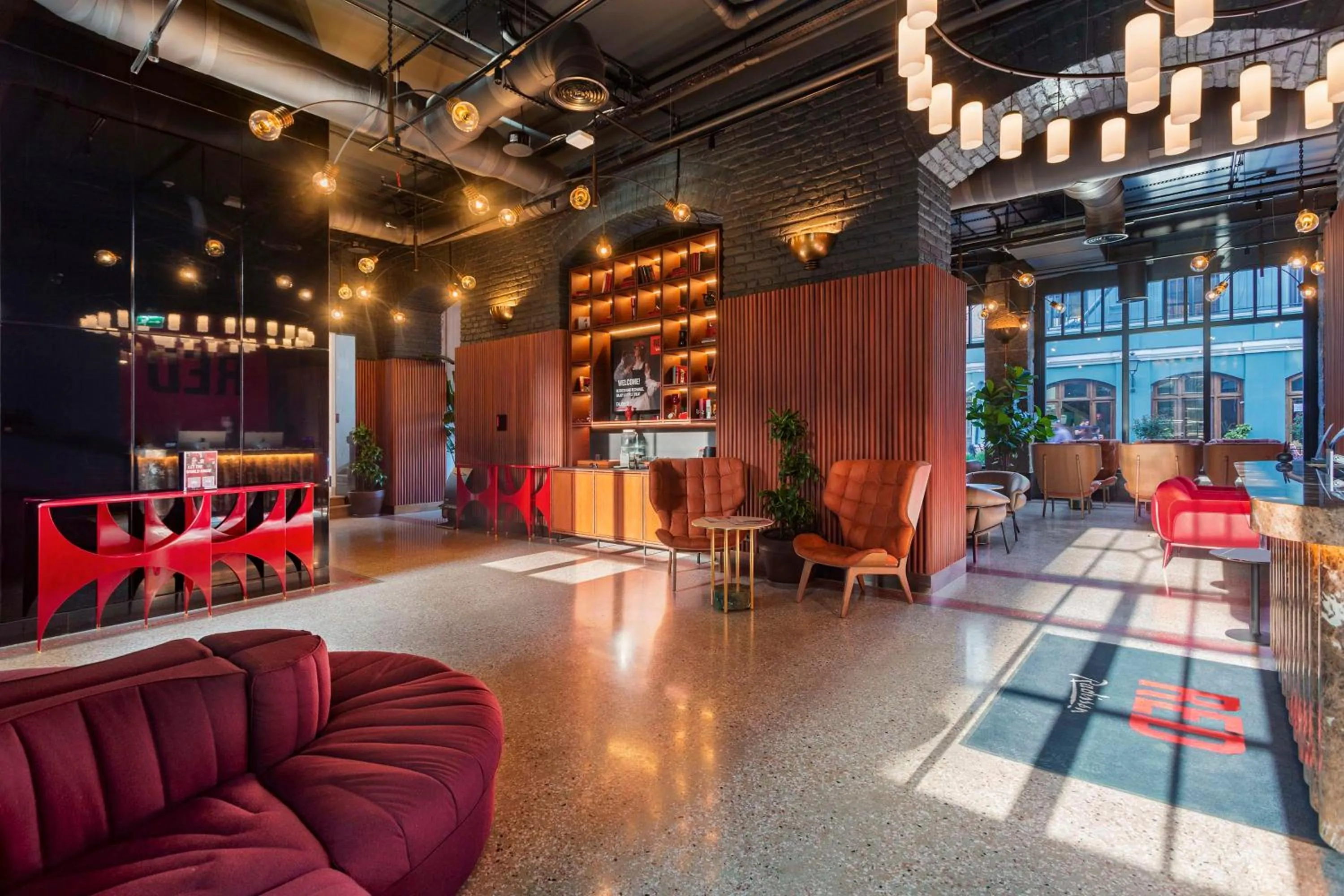 Lobby or reception in Radisson RED Tbilisi