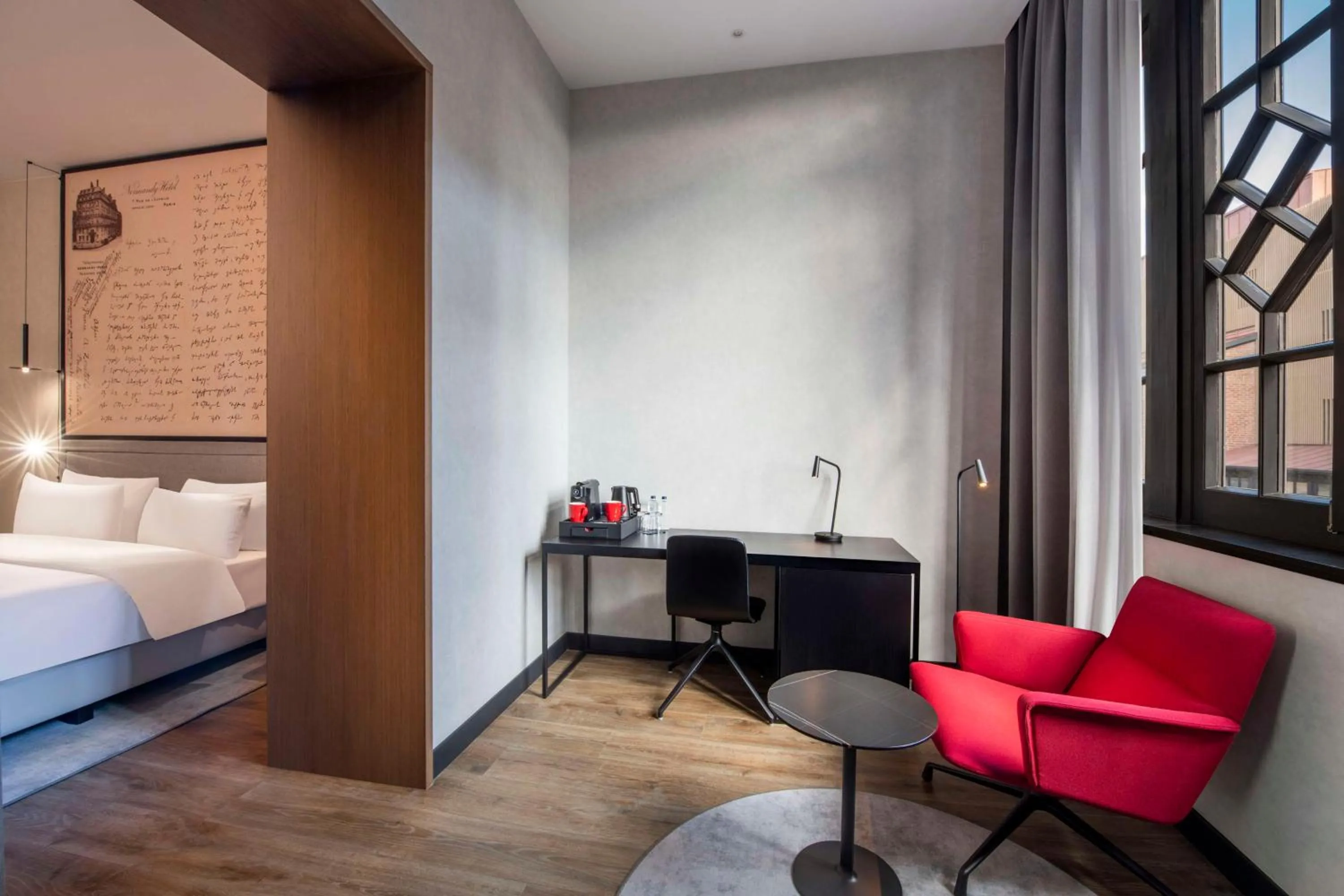 Bedroom, Bed in Radisson RED Tbilisi