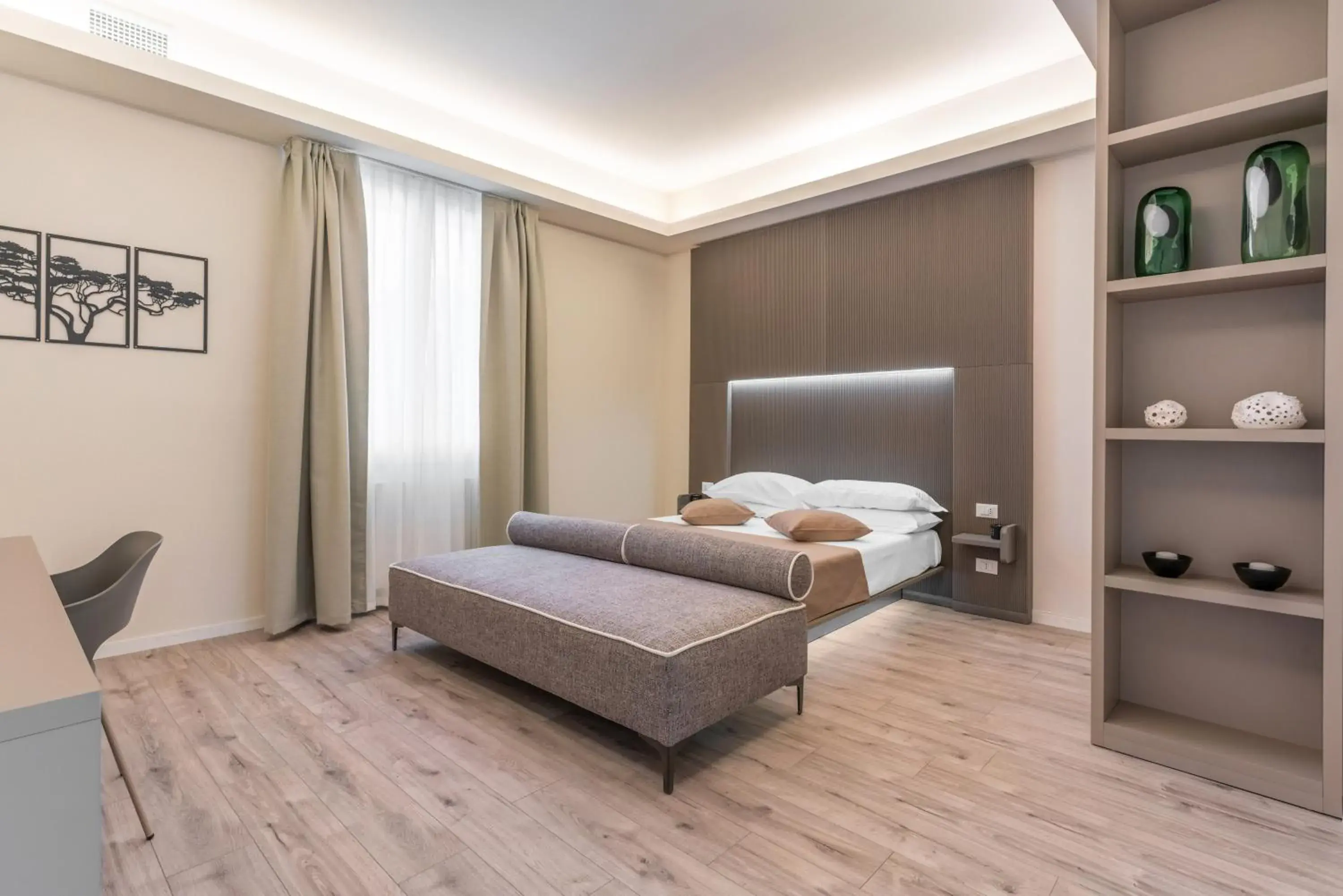 Deluxe Double Room with Extra Bed in Meneghina Suites Foresteria Lombarda Deluxe Double Room with Extra Bed in Meneghina Suites Foresteria Lombarda
