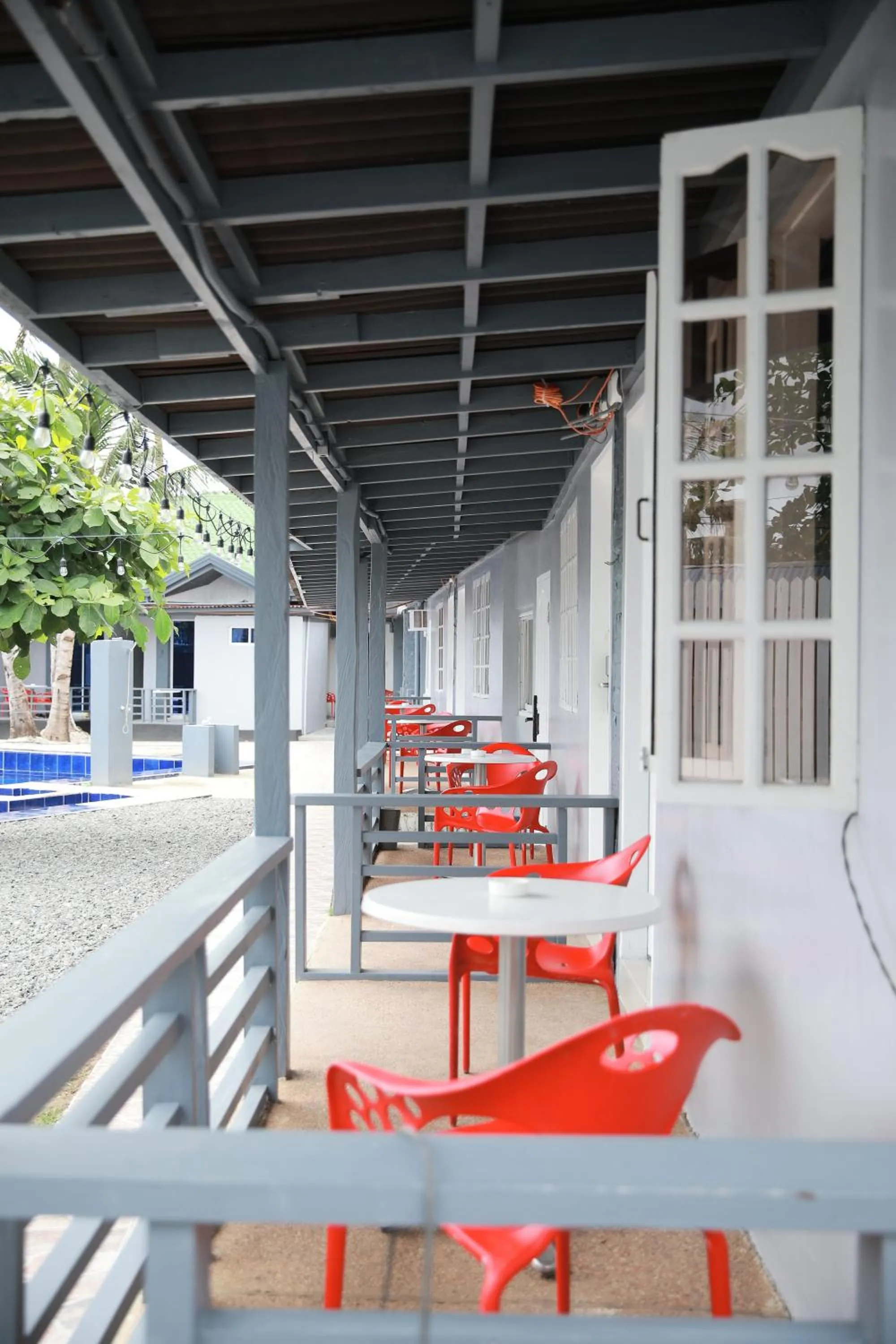 Balcony/Terrace in 버진 아일랜드 리조트 Virgin Island Resort Restaurant & Spa