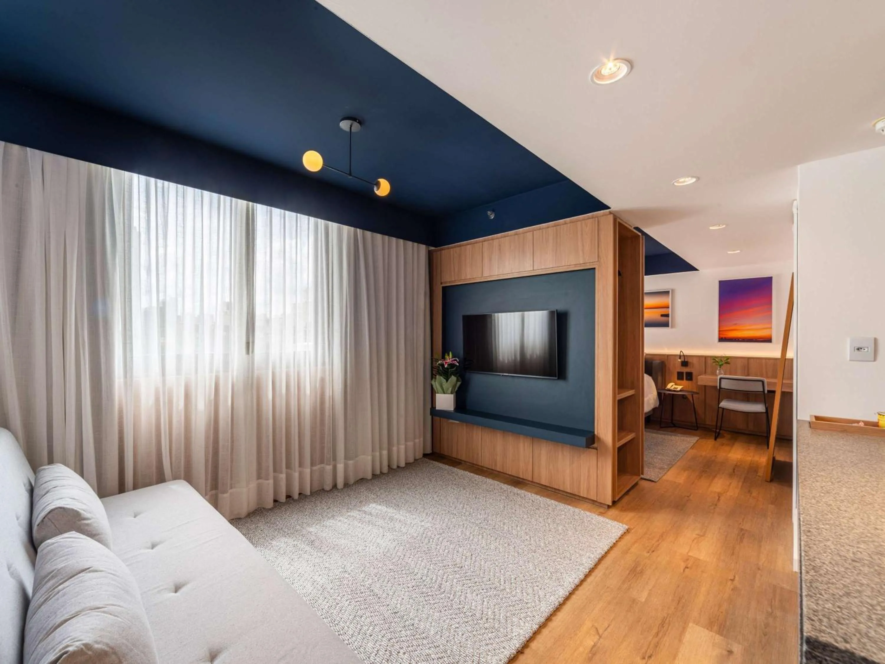 Bedroom, Bed in Manhattan Porto Alegre by Mercure - 5 minutos do Hospital Moinhos de Vento