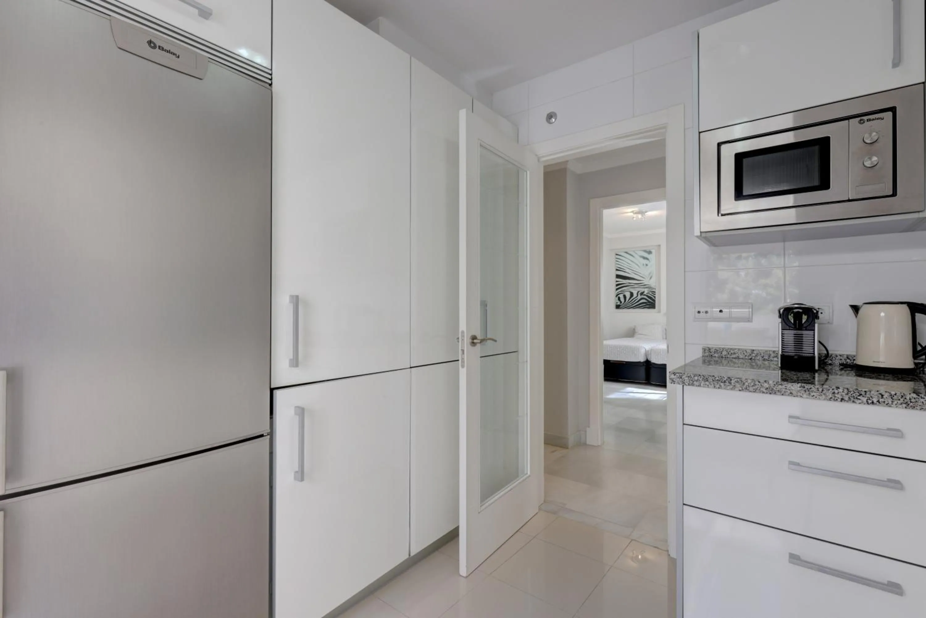 Kitchen or kitchenette in Mirador de la Cala
