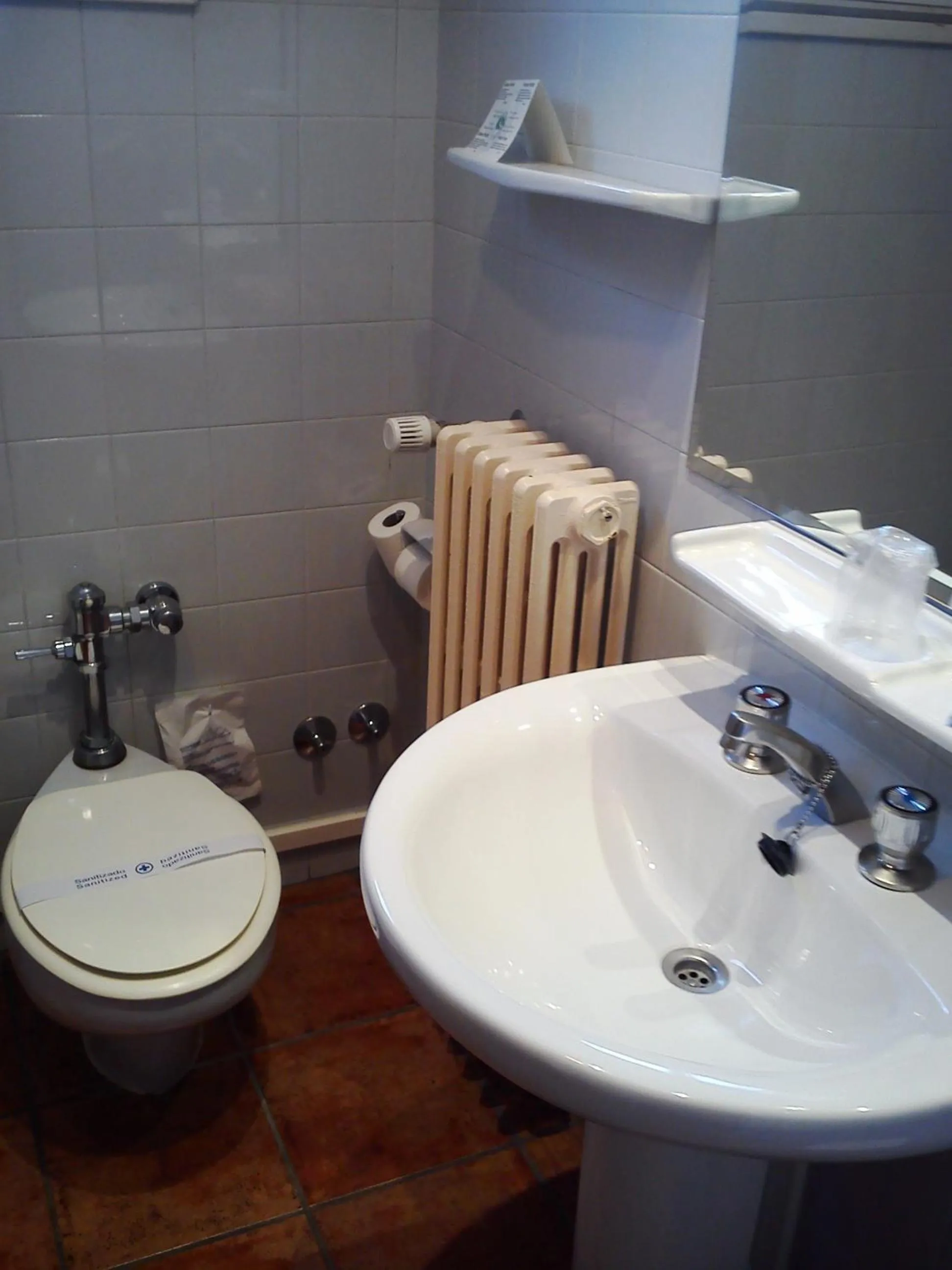 Bathroom in Hotel La Pardina