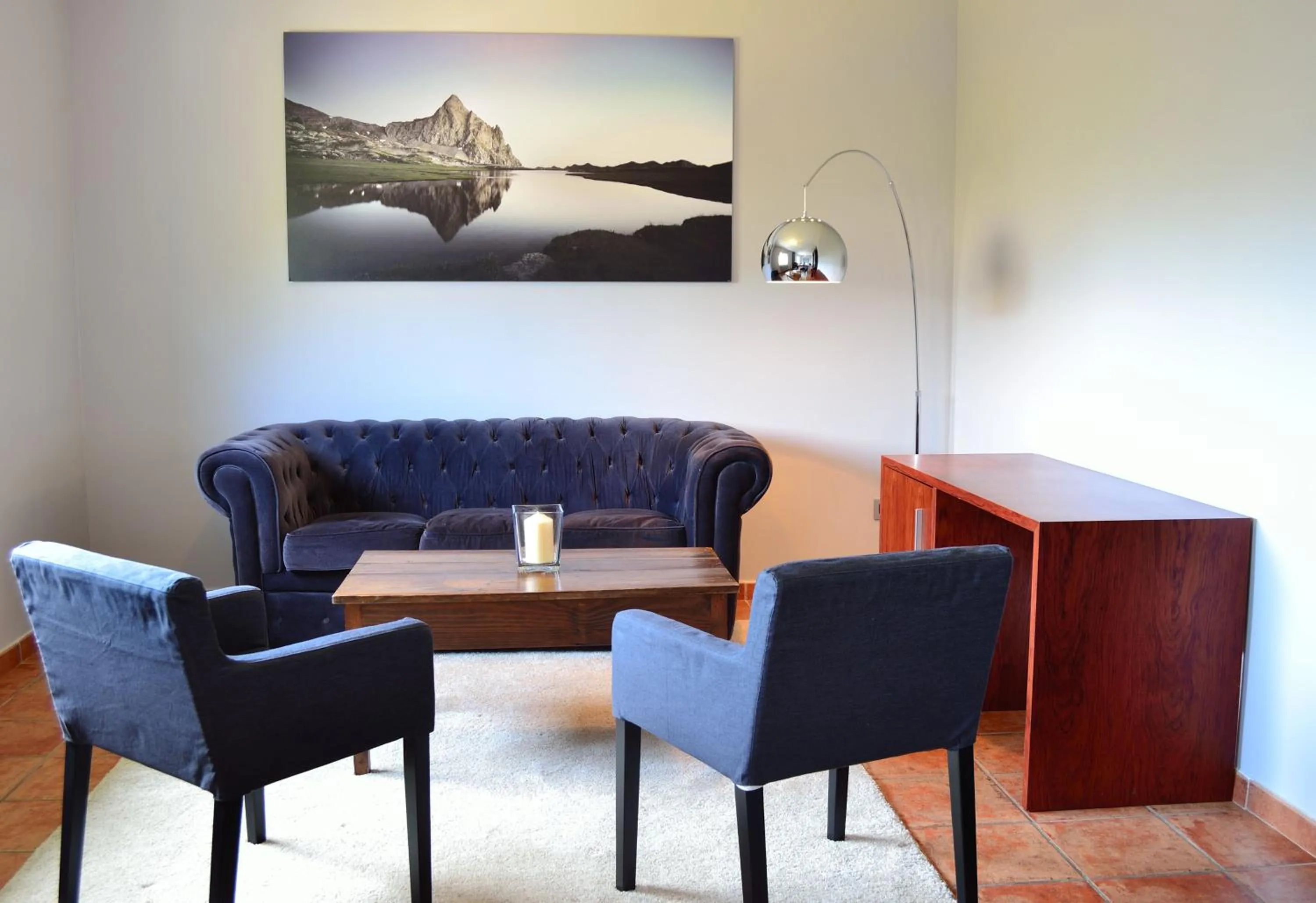 Seating area in Hotel La Pardina