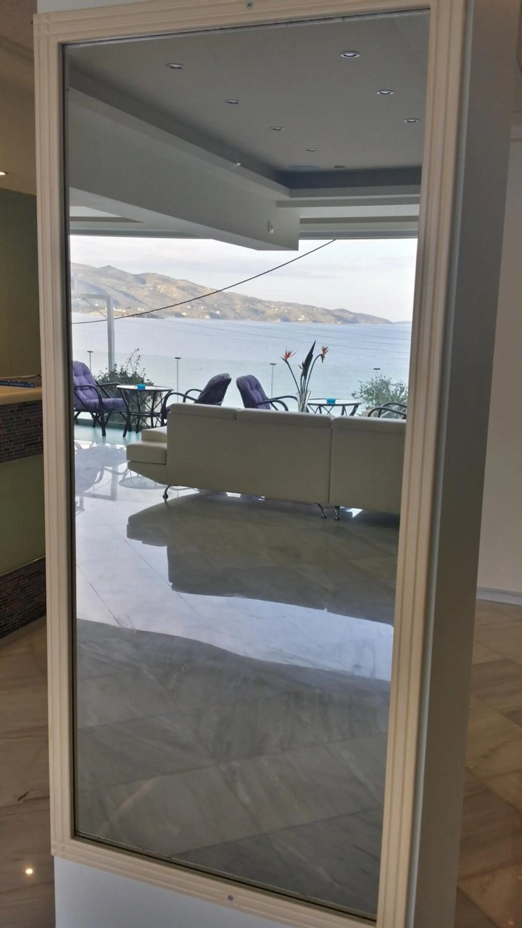 Lounge or bar in New Aegli Resort Hotel