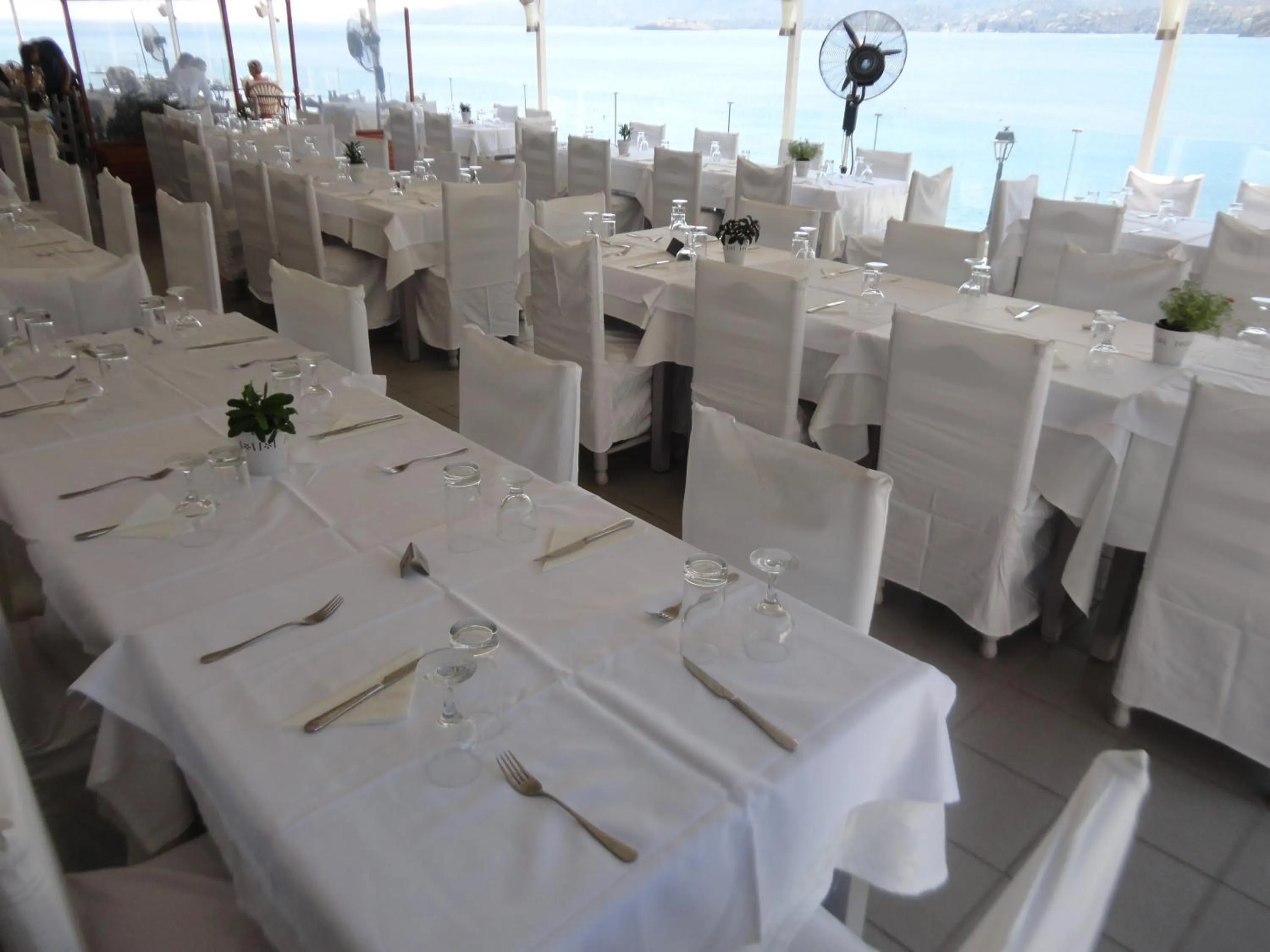 Restaurant/places to eat in New Aegli Resort Hotel