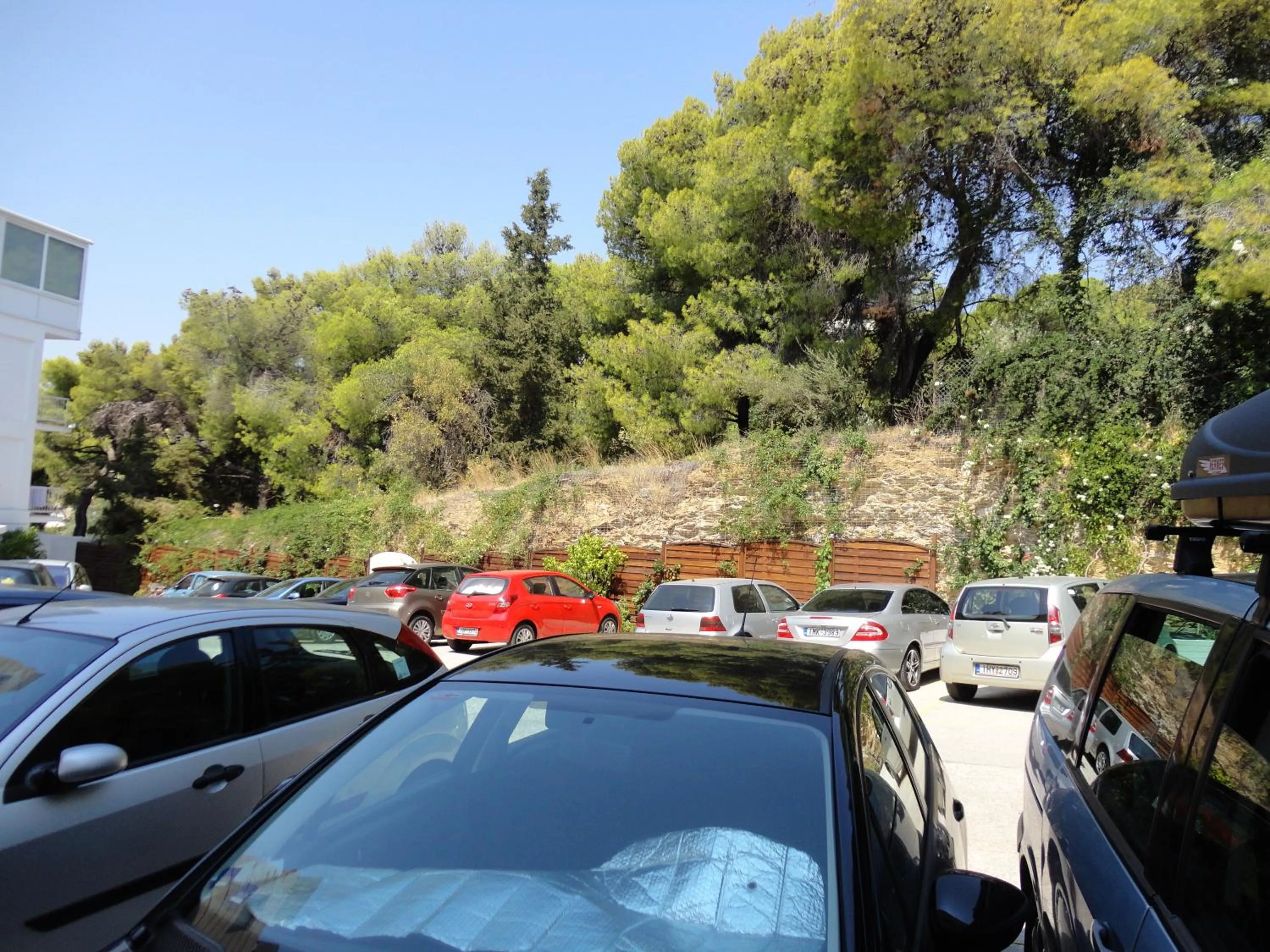 Decorative detail in New Aegli Resort Hotel