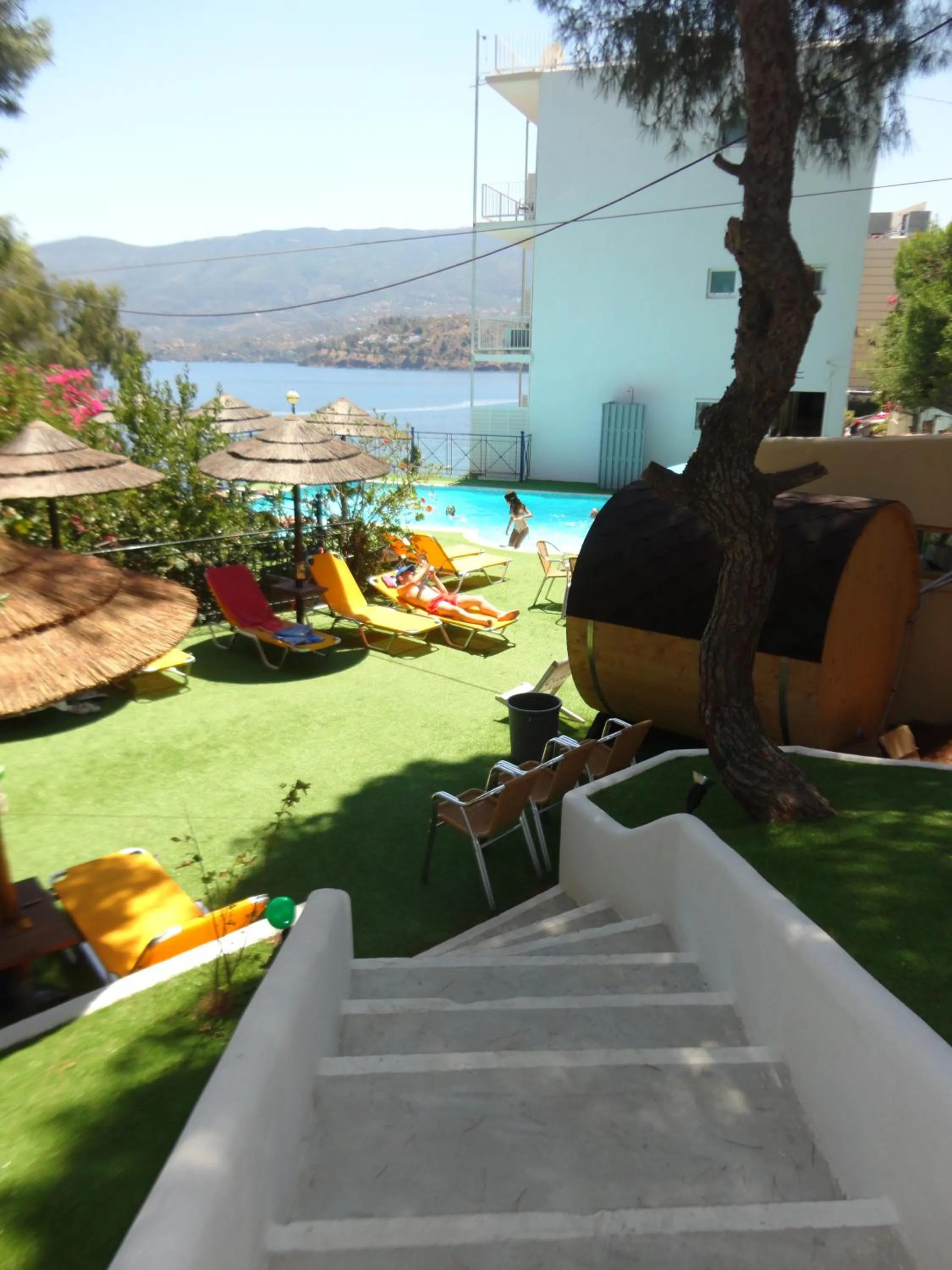 Garden in New Aegli Resort Hotel