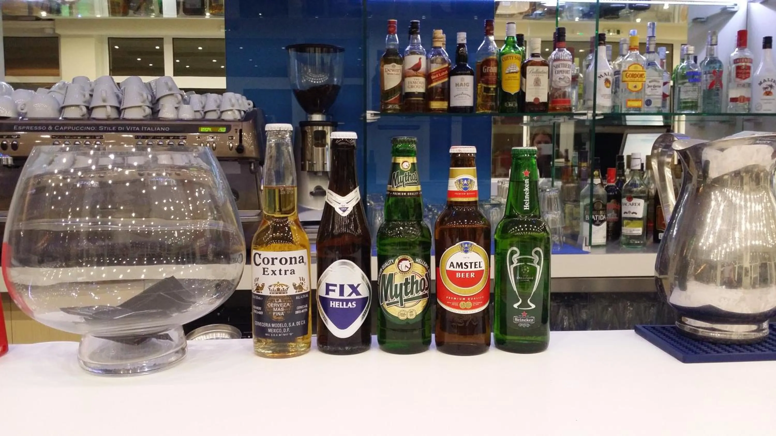 Drinks in New Aegli Resort Hotel