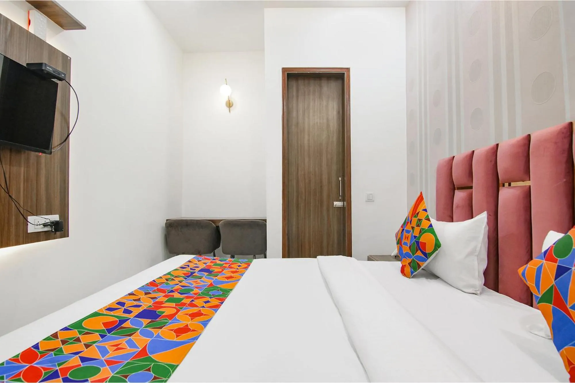 Bed in FabHotel Yellow Leaf