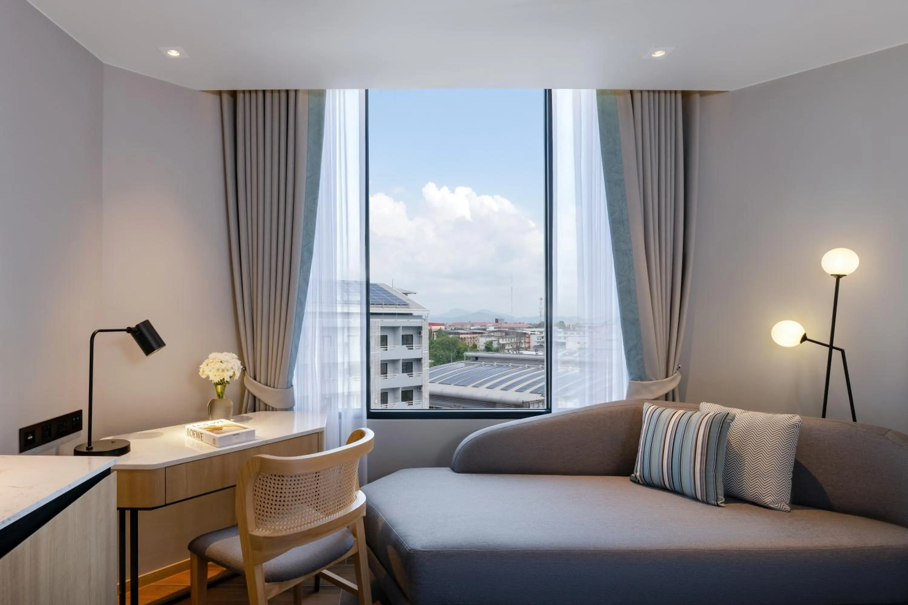 Seating area in Novotel Rayong Star Convention Centre