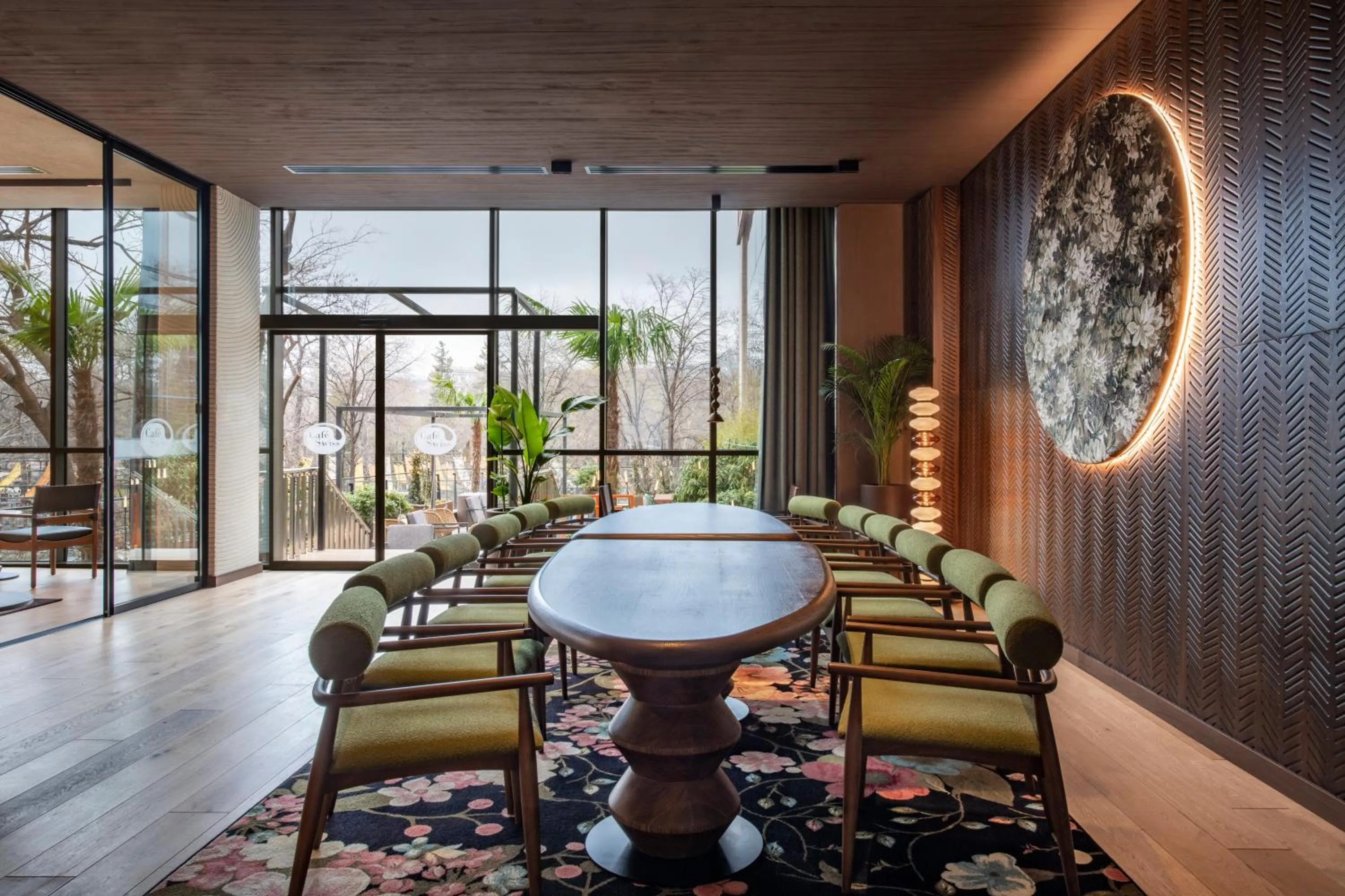 Decorative detail in Swissôtel Tbilisi