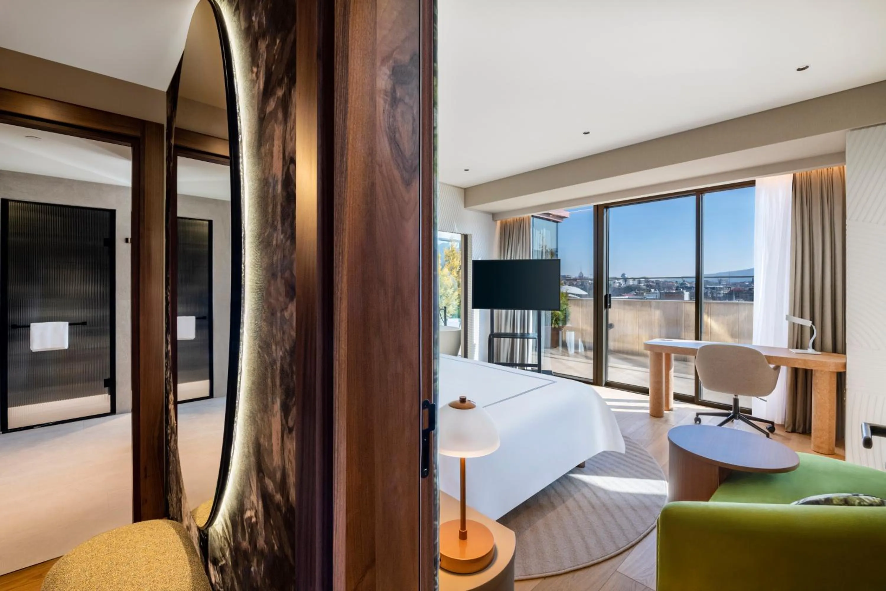 Bedroom in Swissôtel Tbilisi