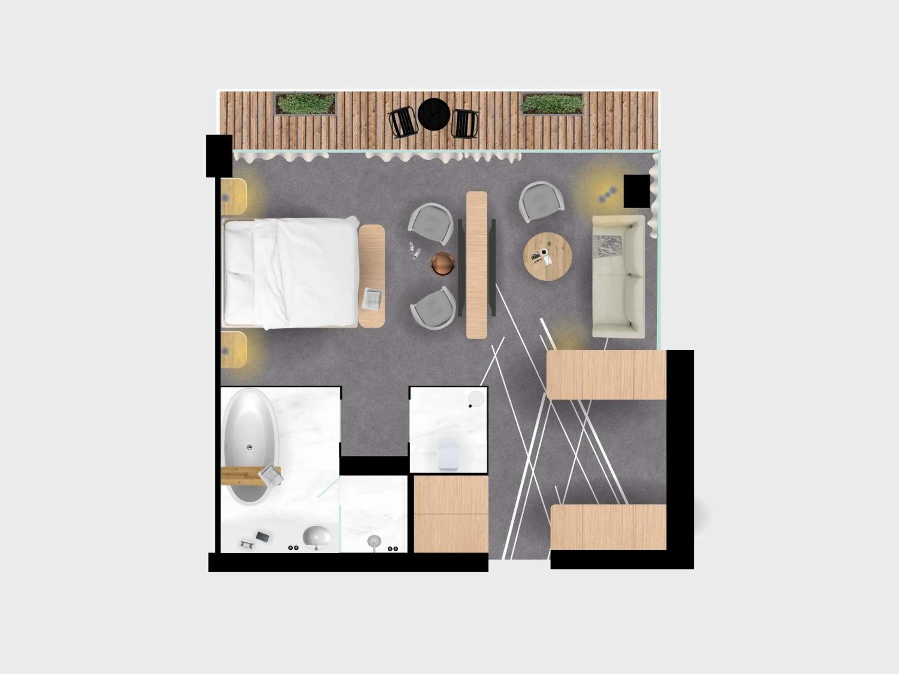 Bedroom in Domaine de la Reine Margot Paris-Issy - MGallery Collection