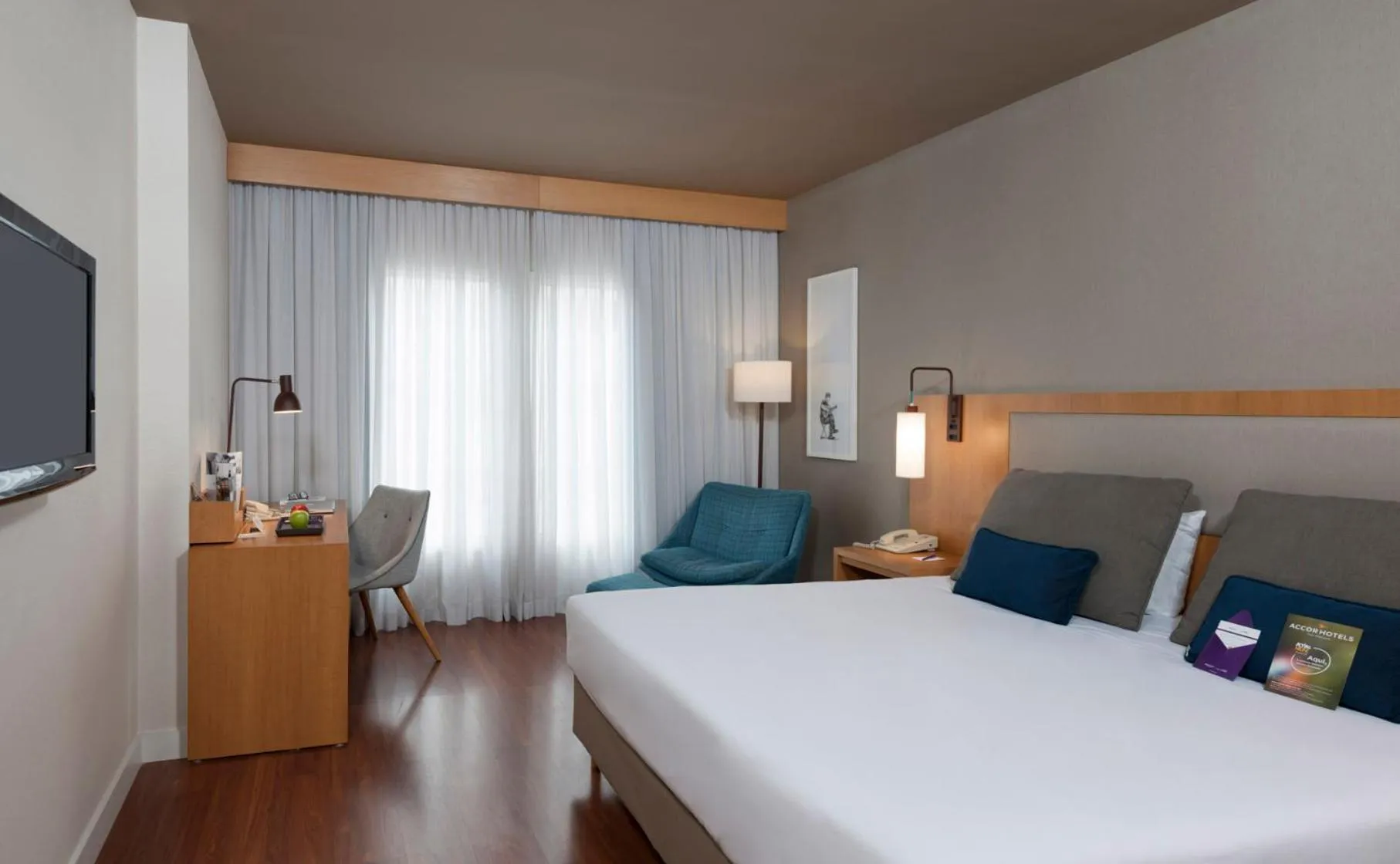 Bedroom, Bed in Mercure Campinas