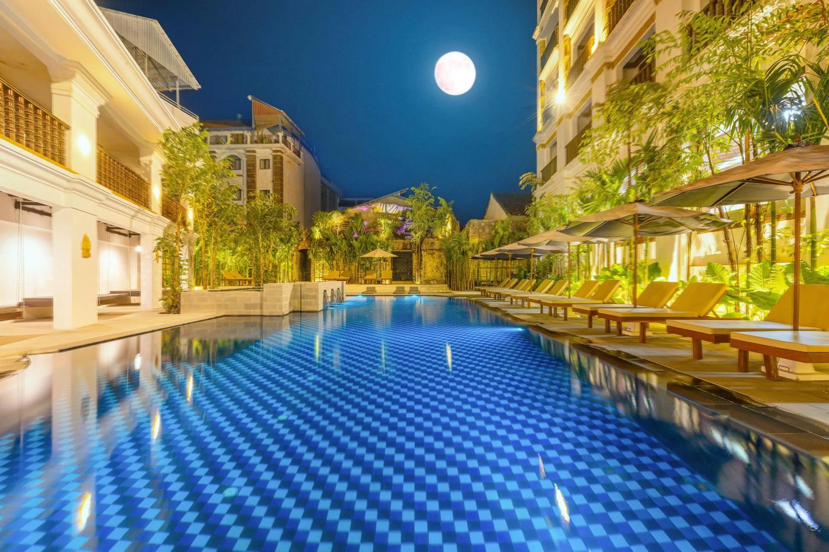 Swimming pool in Angkor Land Urban Boutique