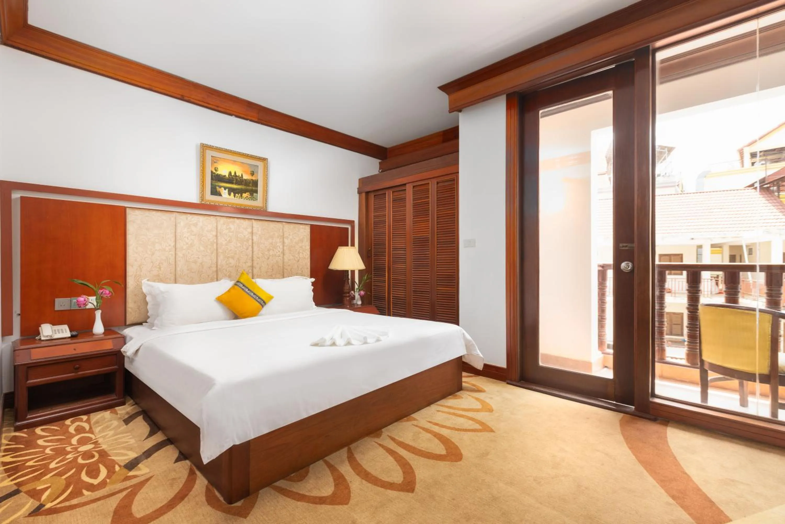 Bedroom, Bed in Angkor Land Urban Boutique