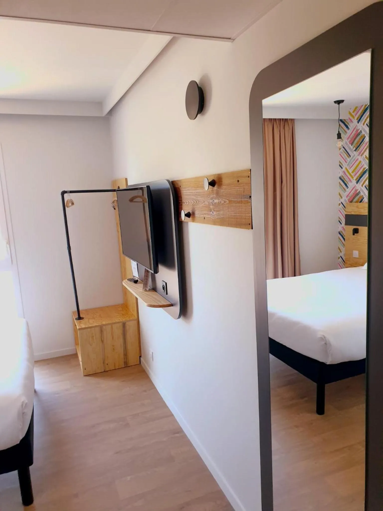 Bedroom, Bed in greet hotel Castets Coeur des Landes