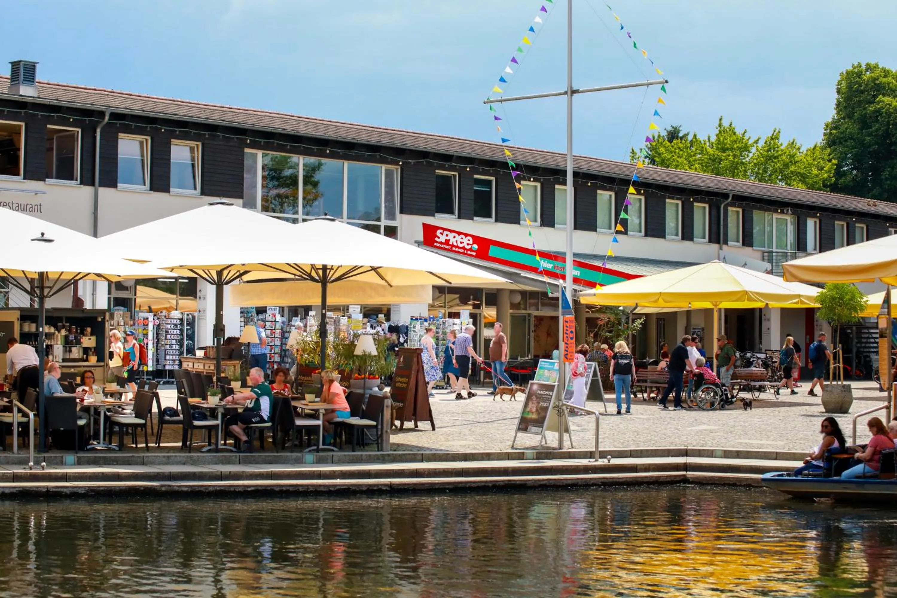 Restaurant/places to eat in SPREE. Hotel am Hafen