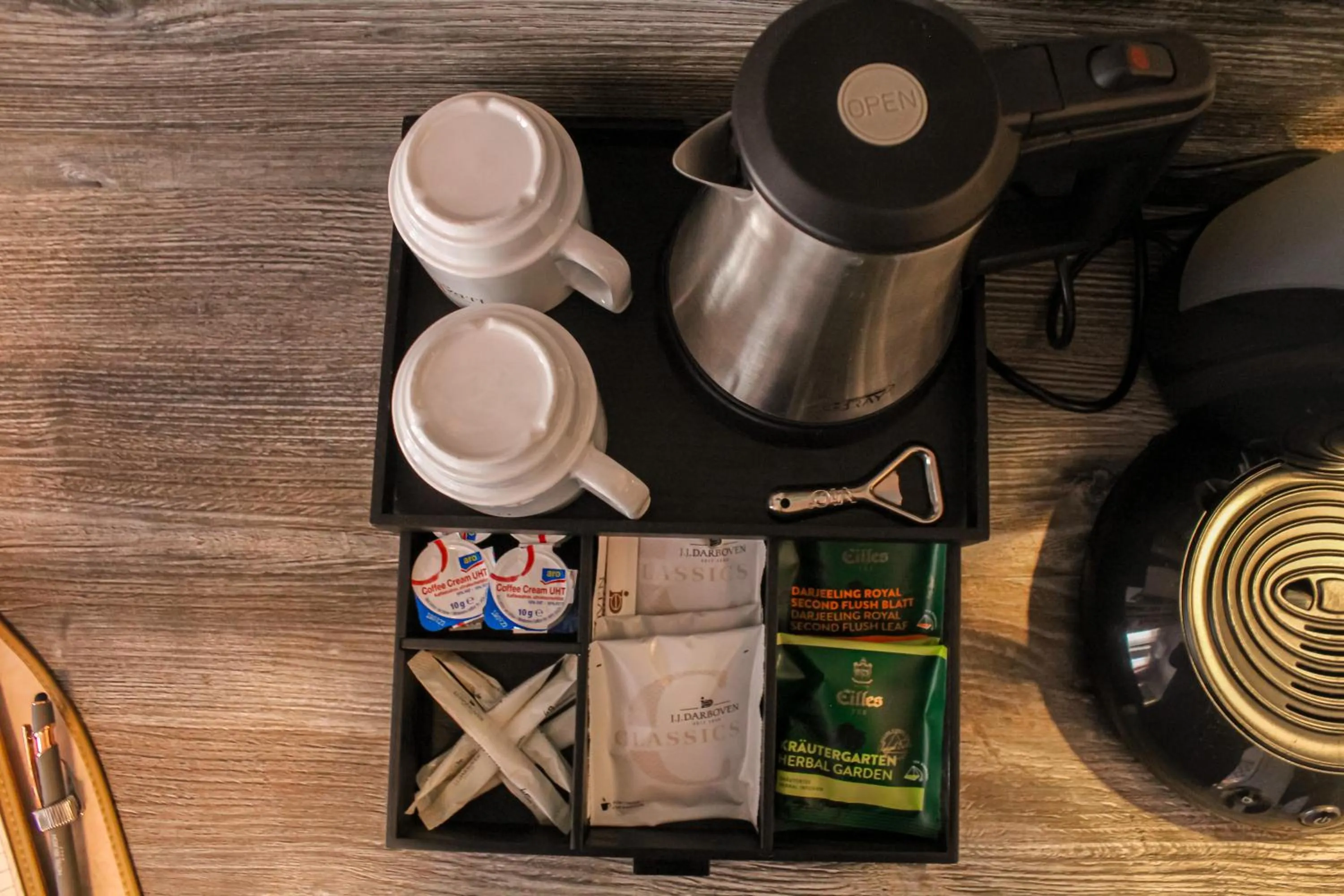 Coffee/tea facilities in SPREE. Hotel am Hafen