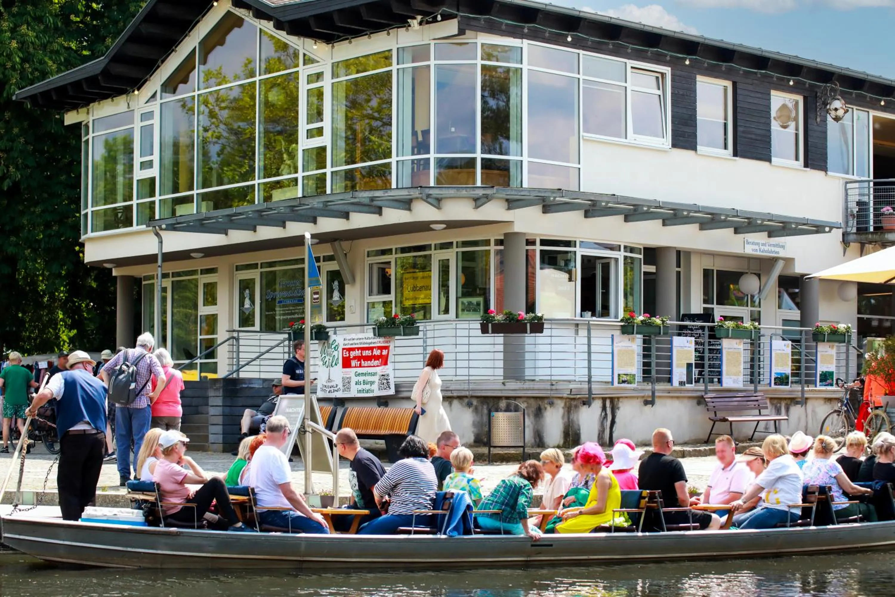 Restaurant/places to eat in SPREE. Hotel am Hafen