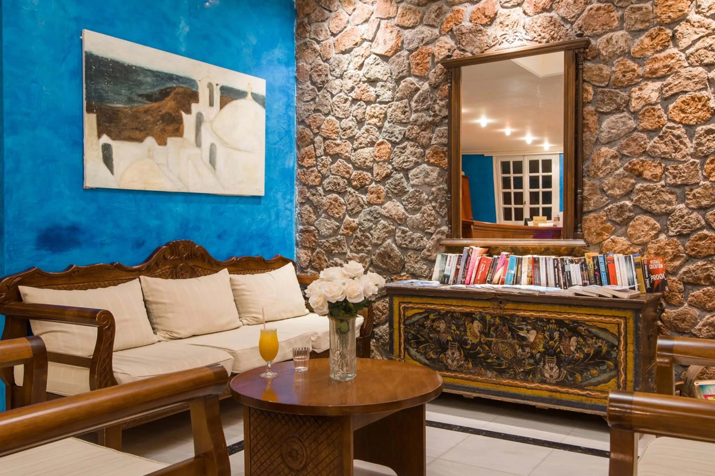 Lobby or reception in Antinea Suites Hotel & Spa