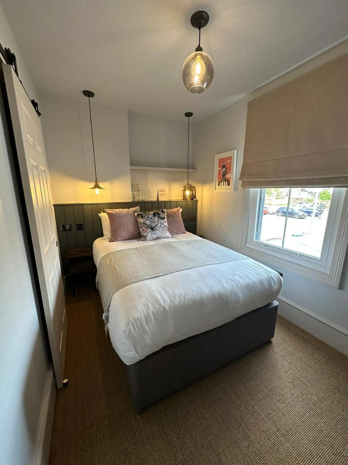 Bed in Rooms Above Sugar Boat