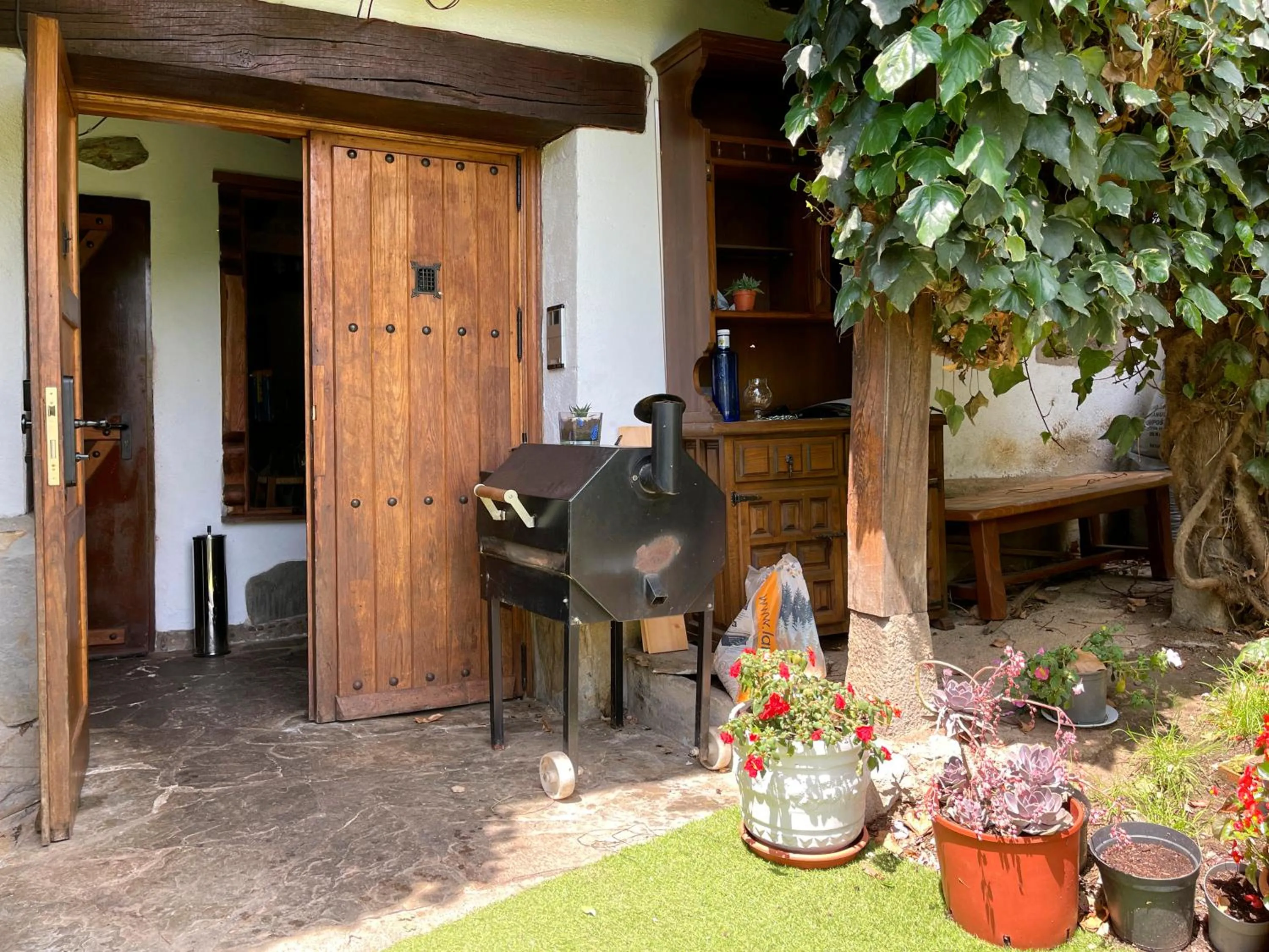 Patio in Hotel Peruskenea