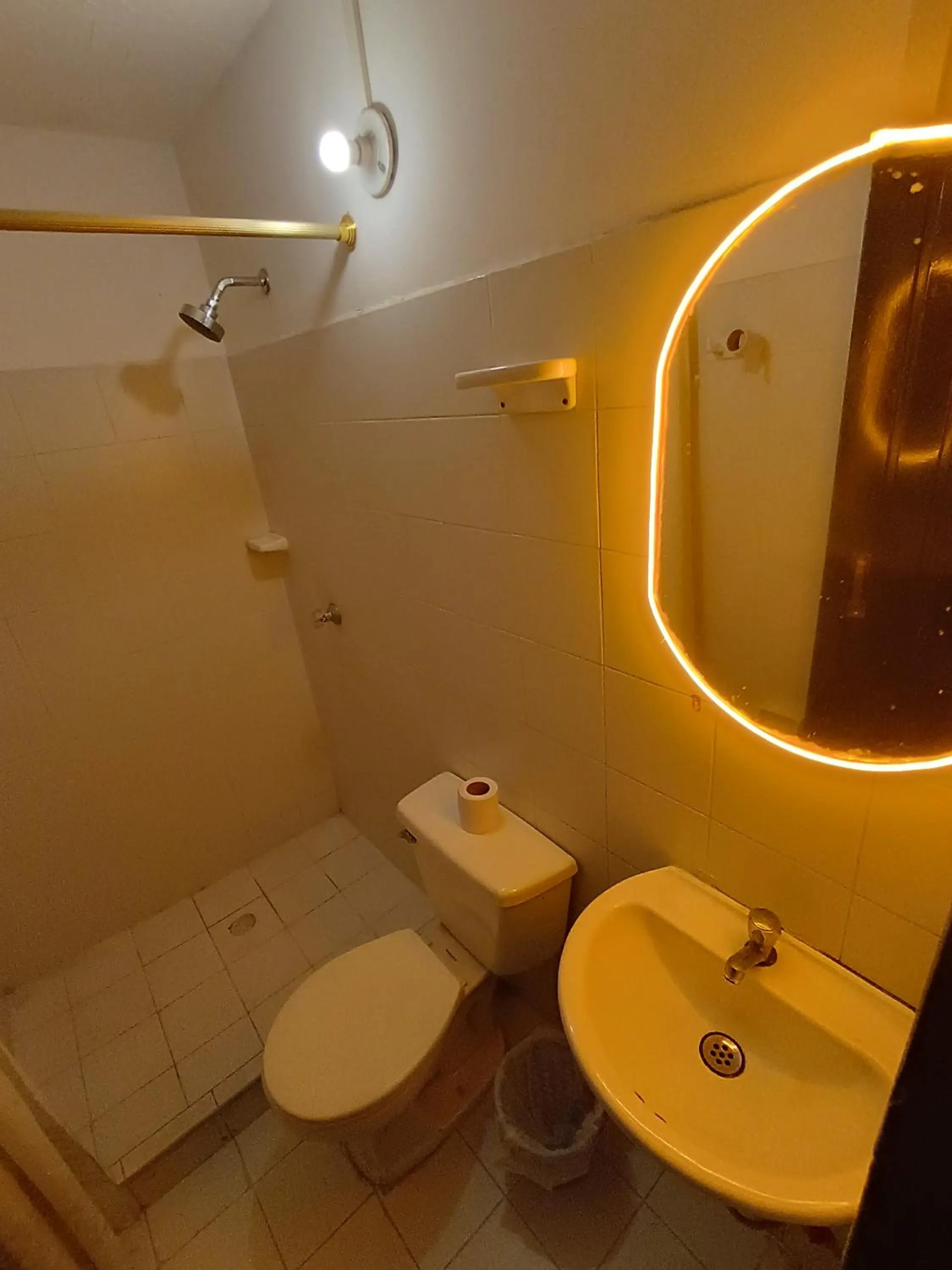 Shower in Hotel Grand ilama