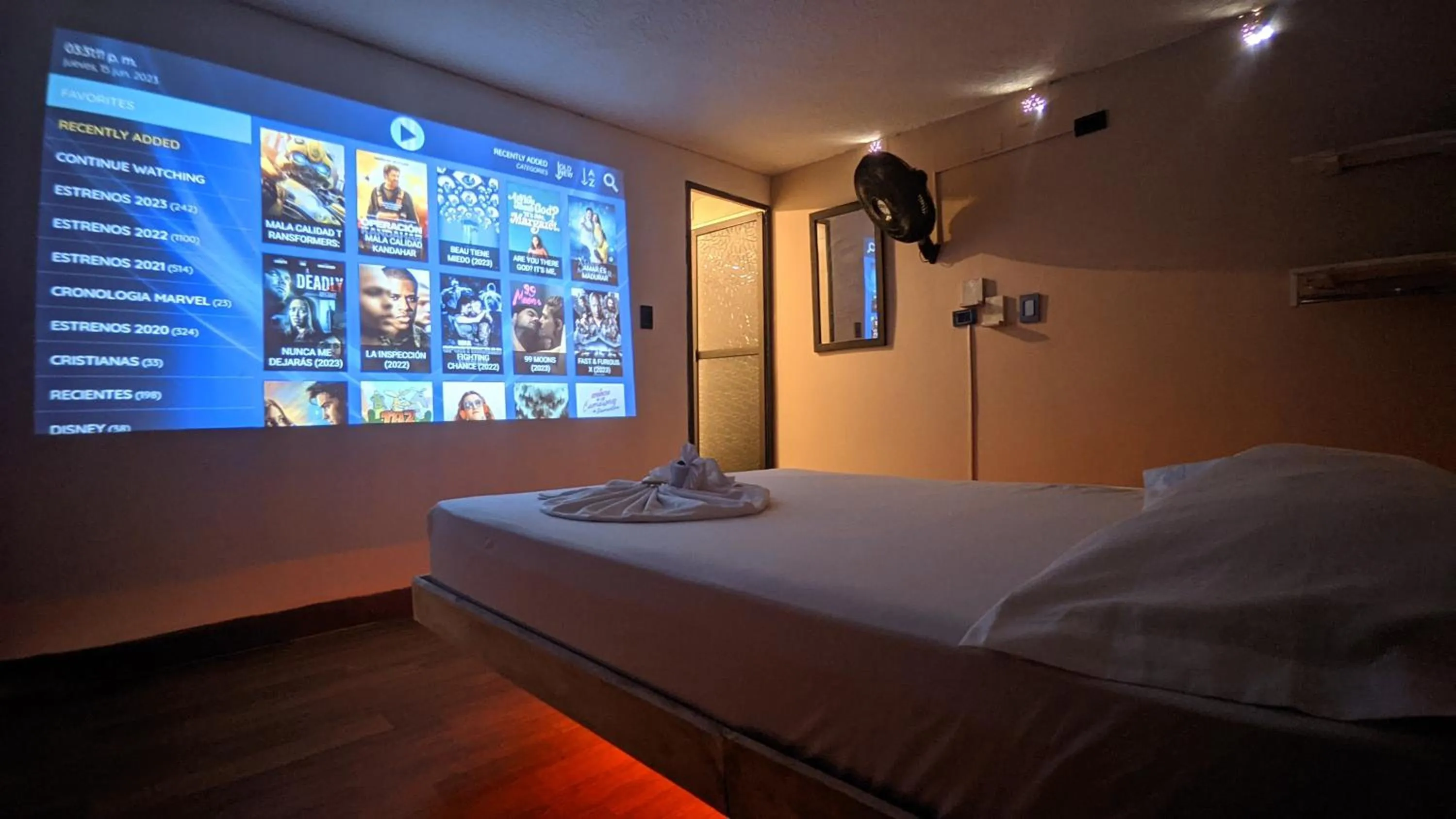 Bed in Hotel Grand ilama