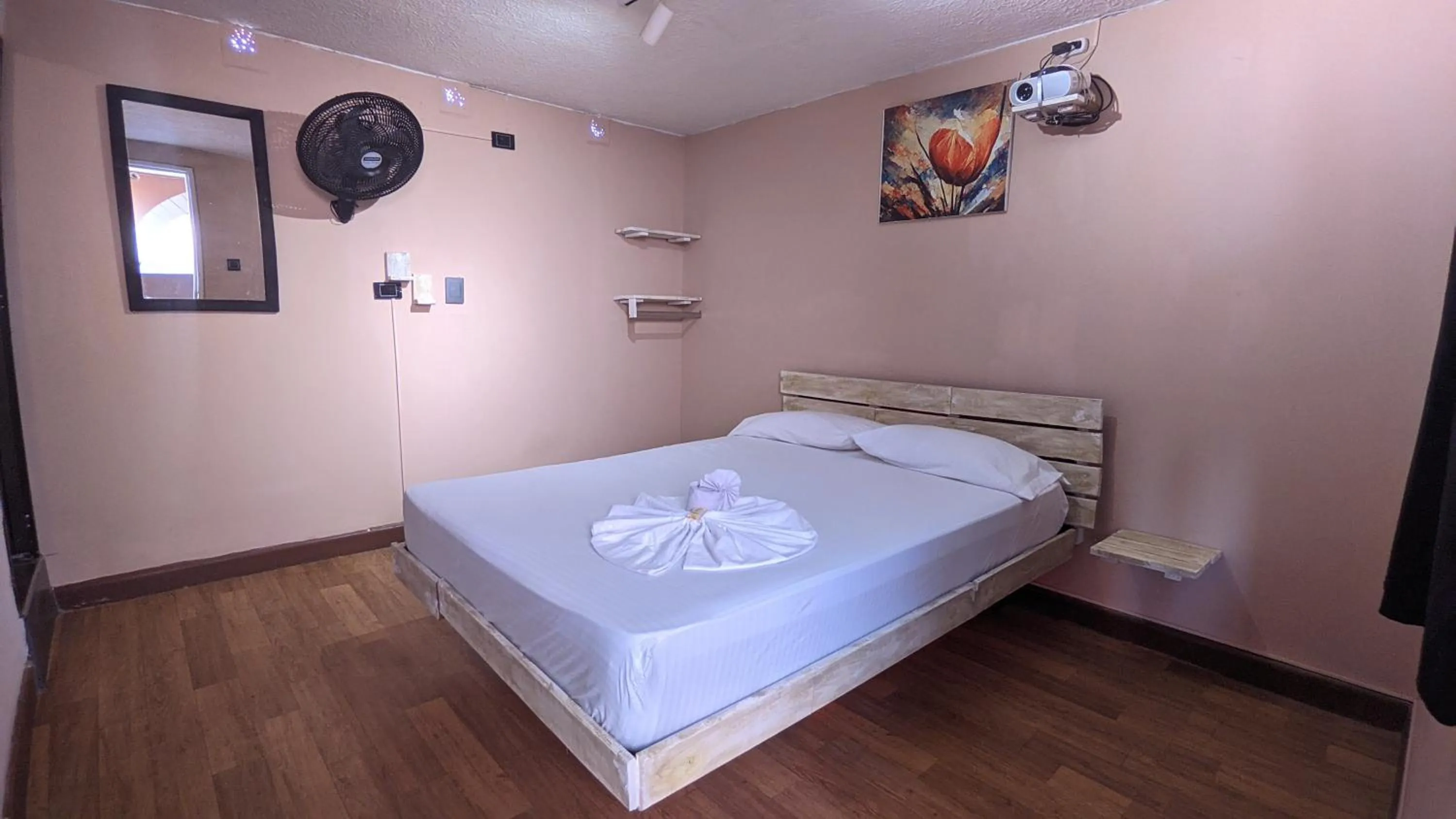 Bed in Hotel Grand ilama