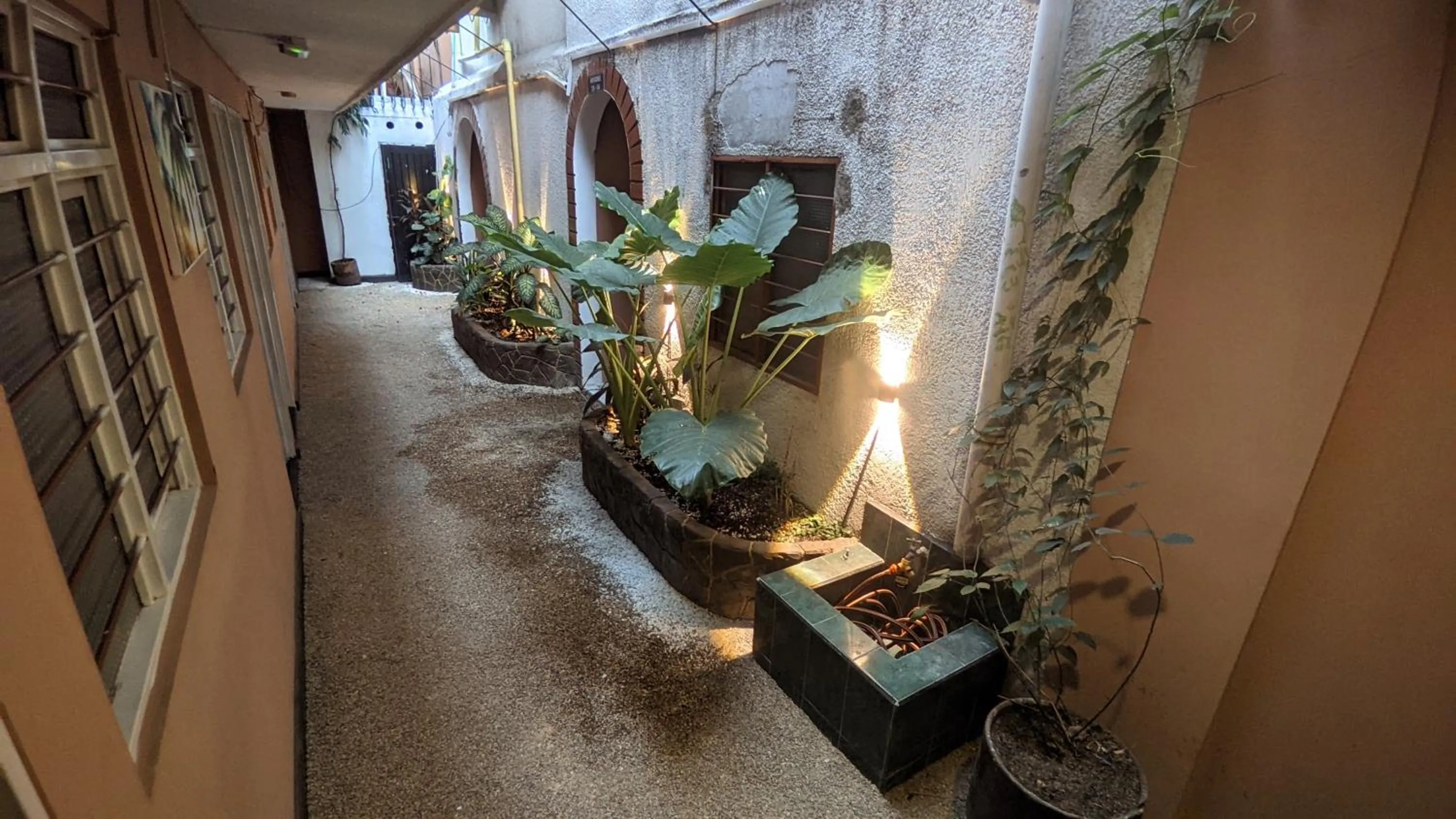 Garden in Hotel Grand ilama