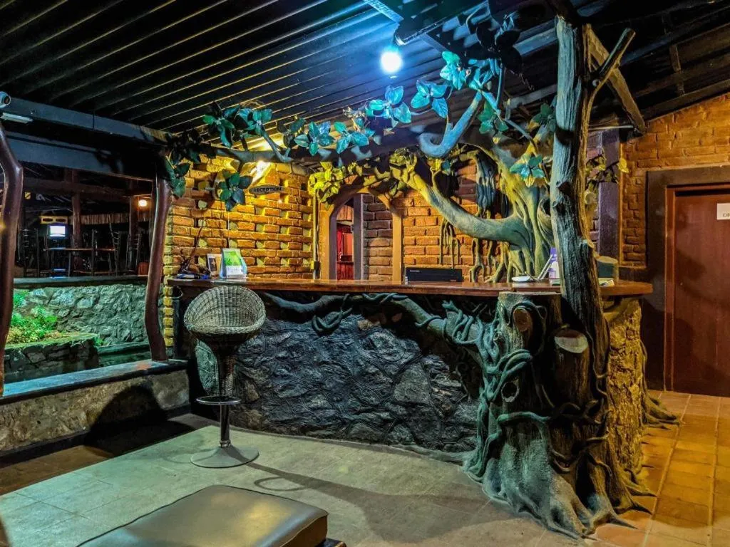 Seating area in Vintara Eco Resort