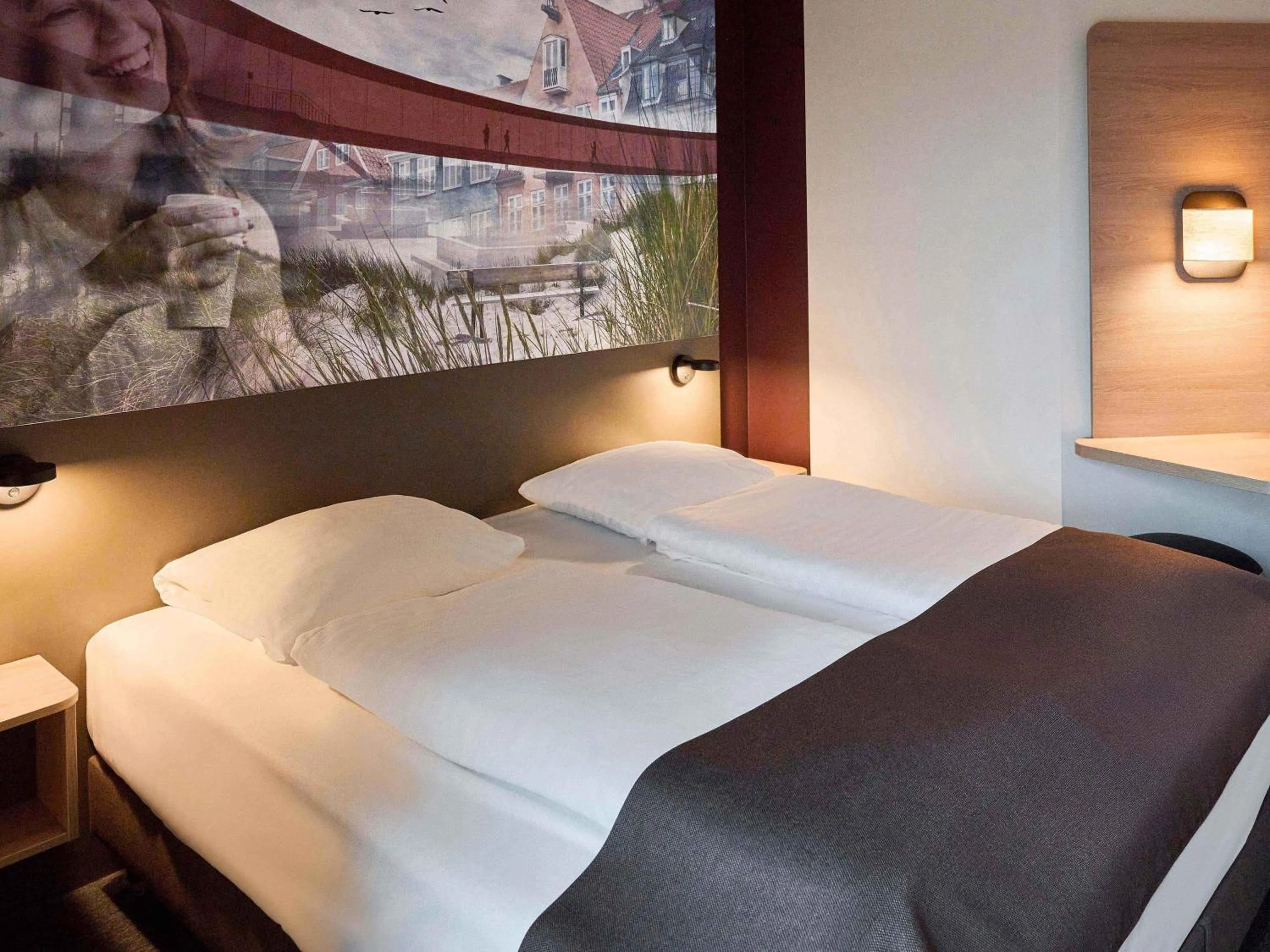 Bed in B&B HOTEL Vejle